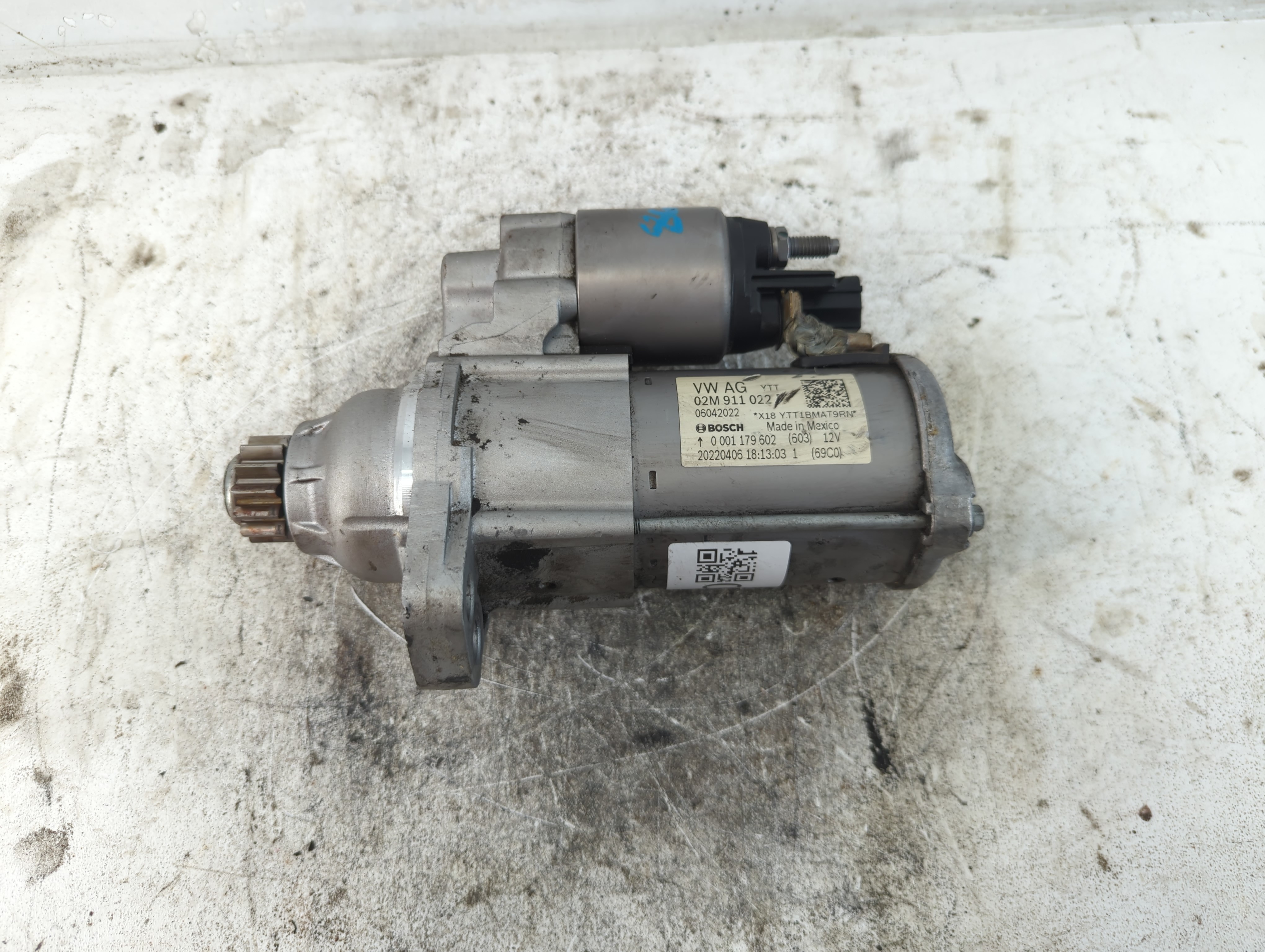 2018-2022 Volkswagen Tiguan Car Starter Motor Solenoid Oem 1066510 - Oemusedautoparts1.com