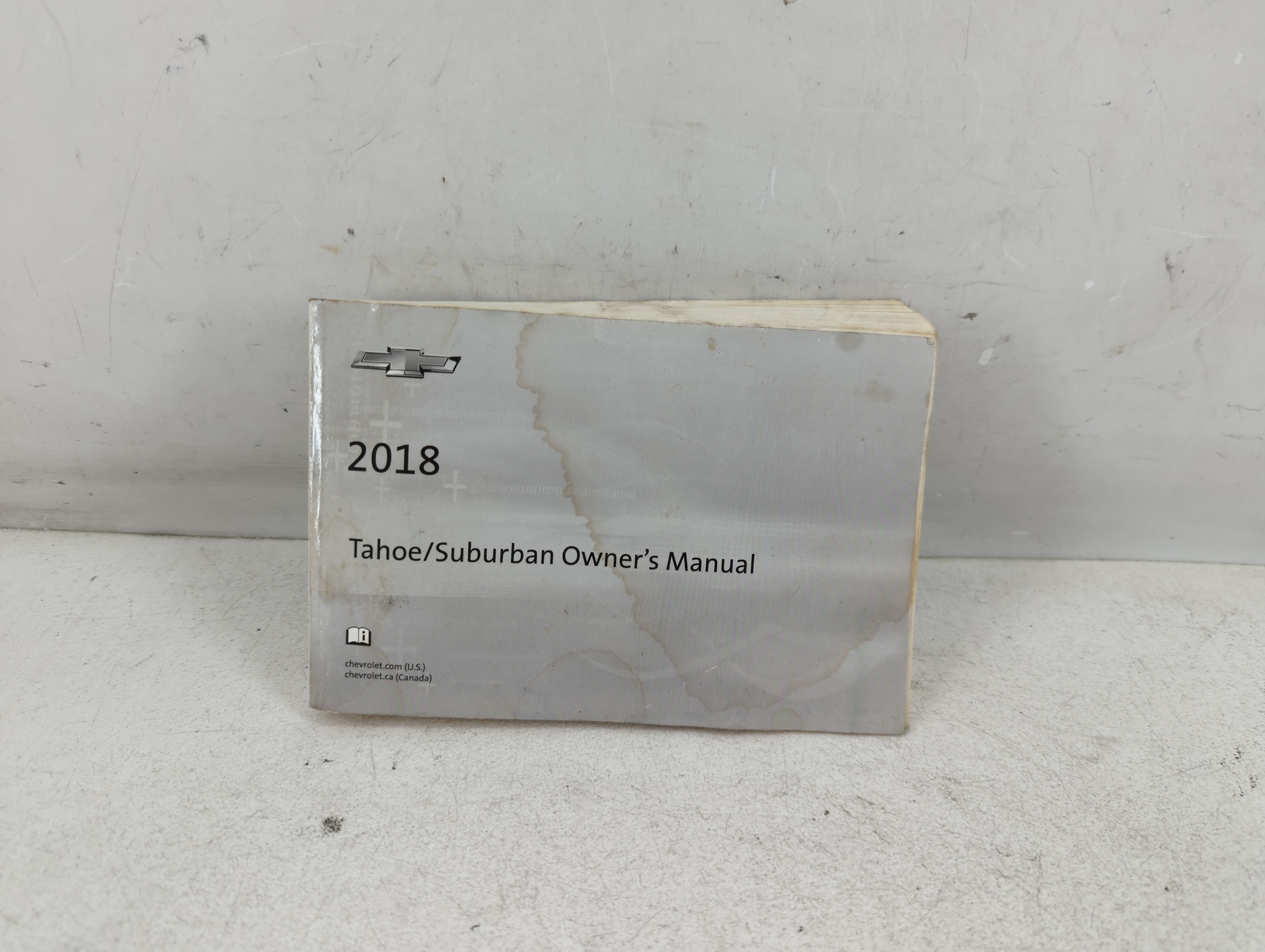 2018 Chevrolet Tahoe Owners Manual Book Guide 1066564 - Oemusedautoparts1.com