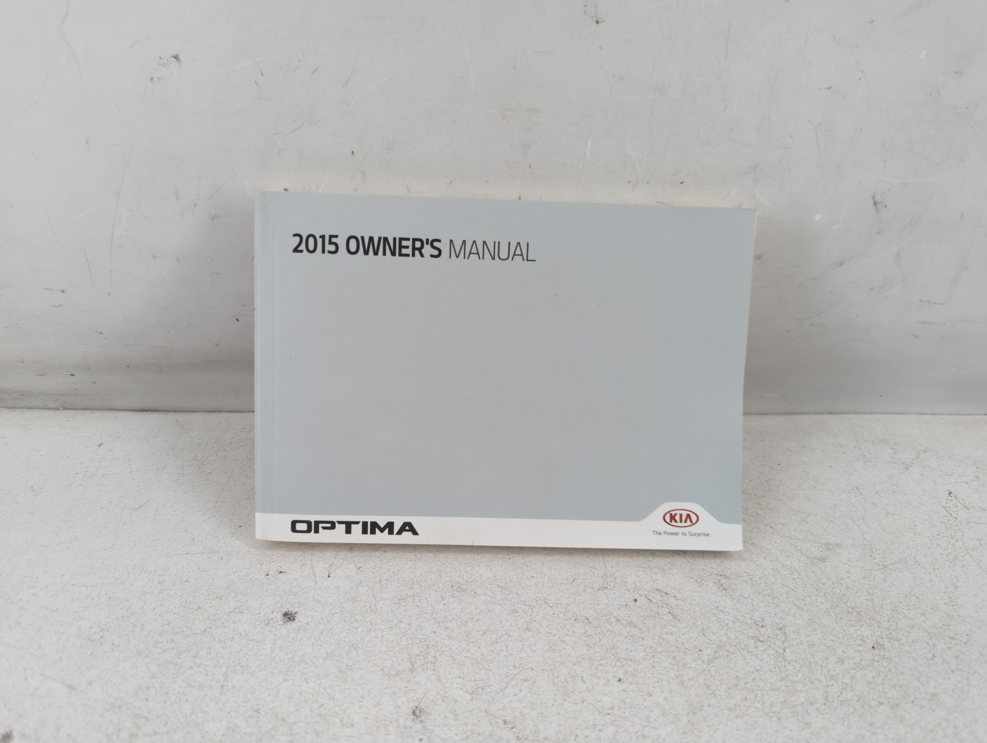 2015 Kia Optima Owners Manual Book Guide 1066569 - Oemusedautoparts1.com