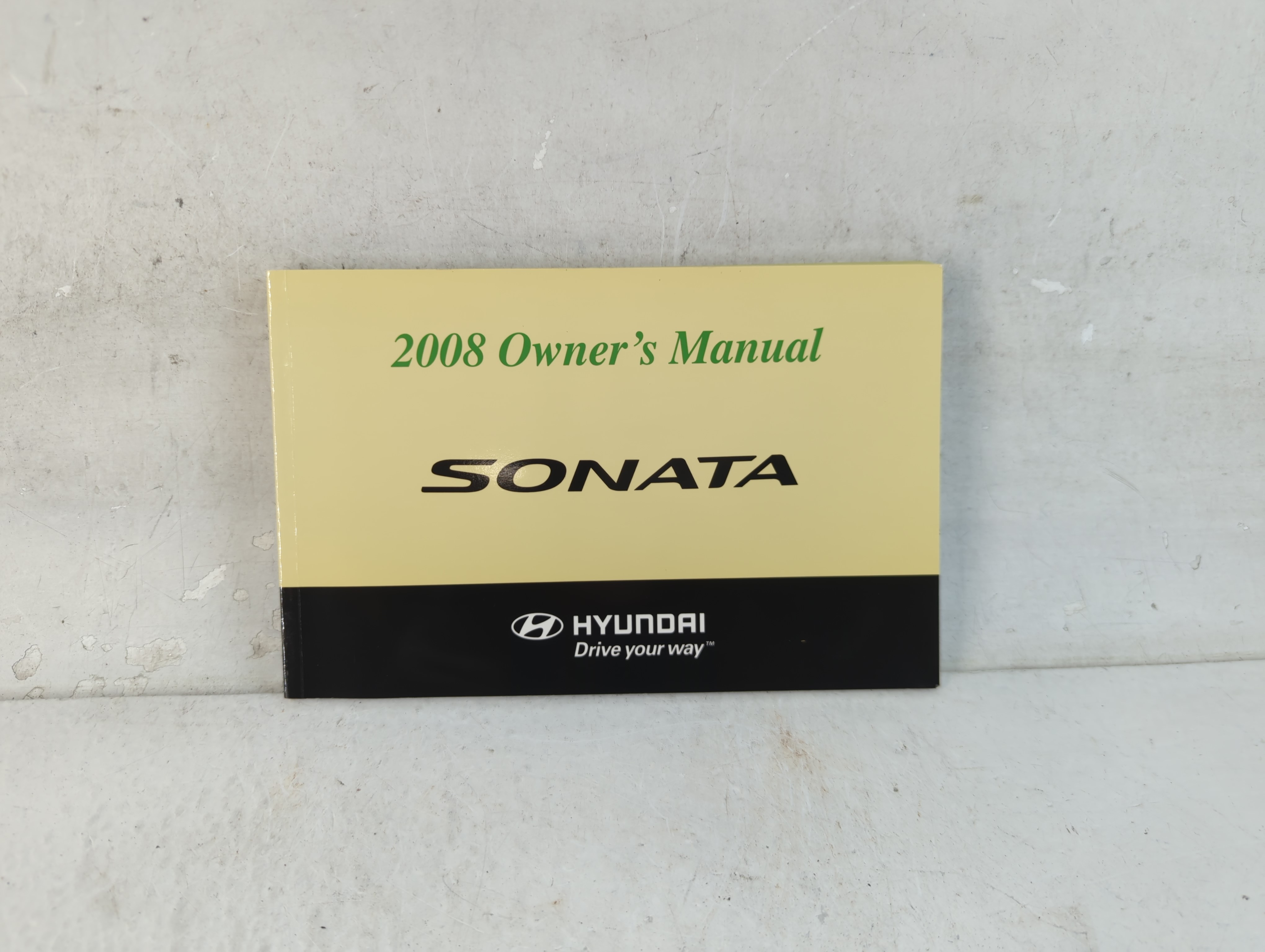 2008 Hyundai Sonata Owners Manual Book Guide 1066599 - Oemusedautoparts1.com