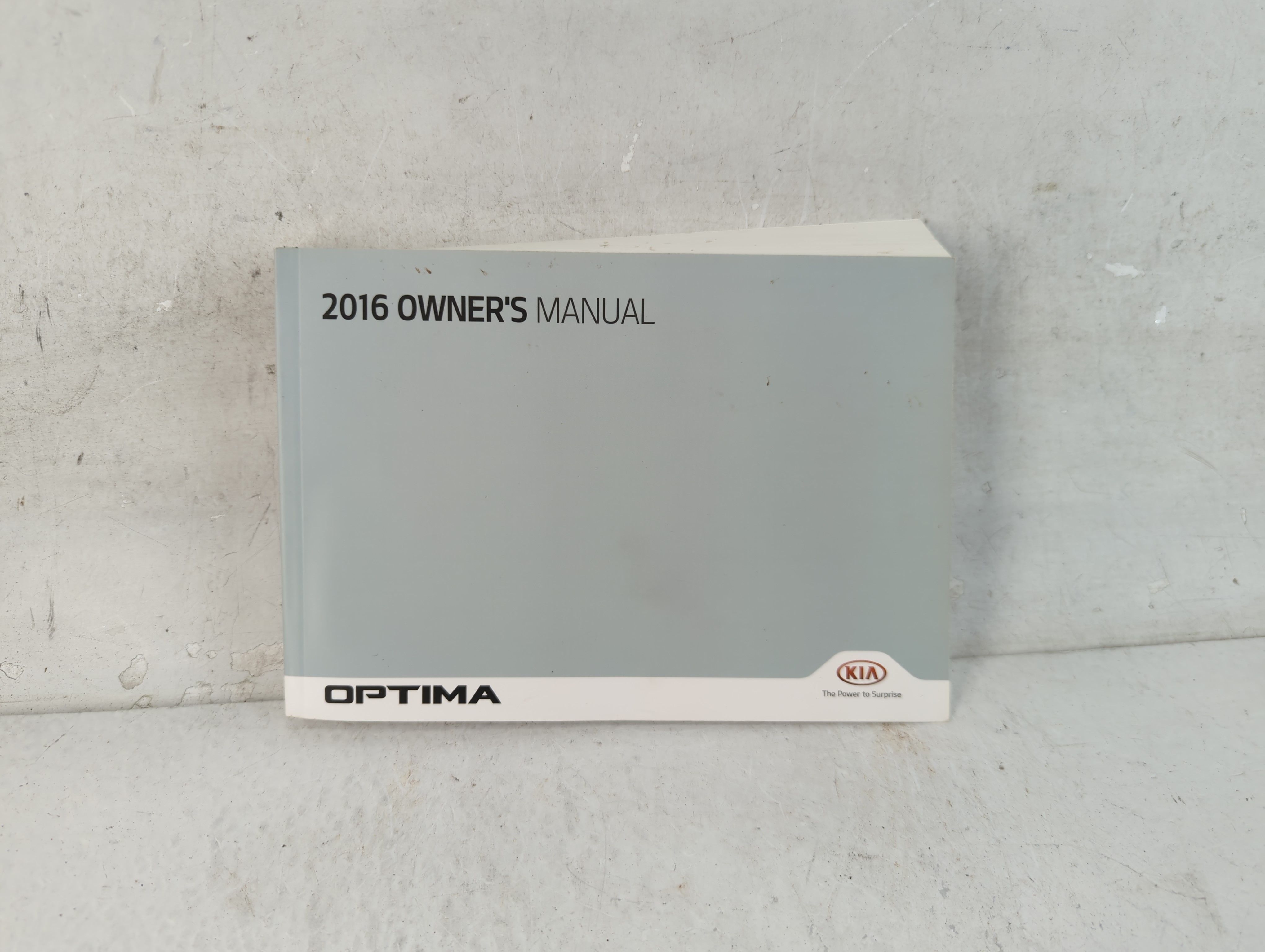 2016 Kia Optima Owners Manual Book Guide 1066600 - Oemusedautoparts1.com