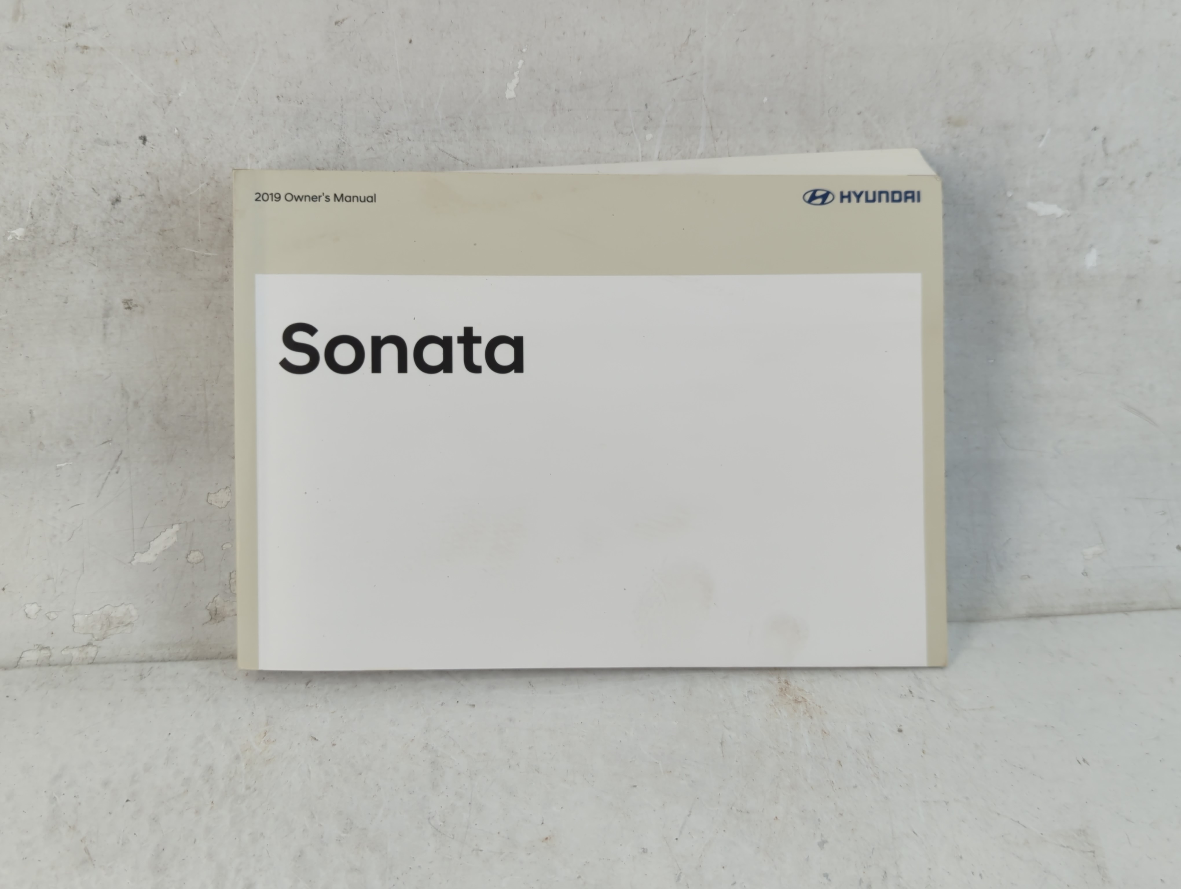 2019 Hyundai Sonata Owners Manual Book Guide 1066615 - Oemusedautoparts1.com