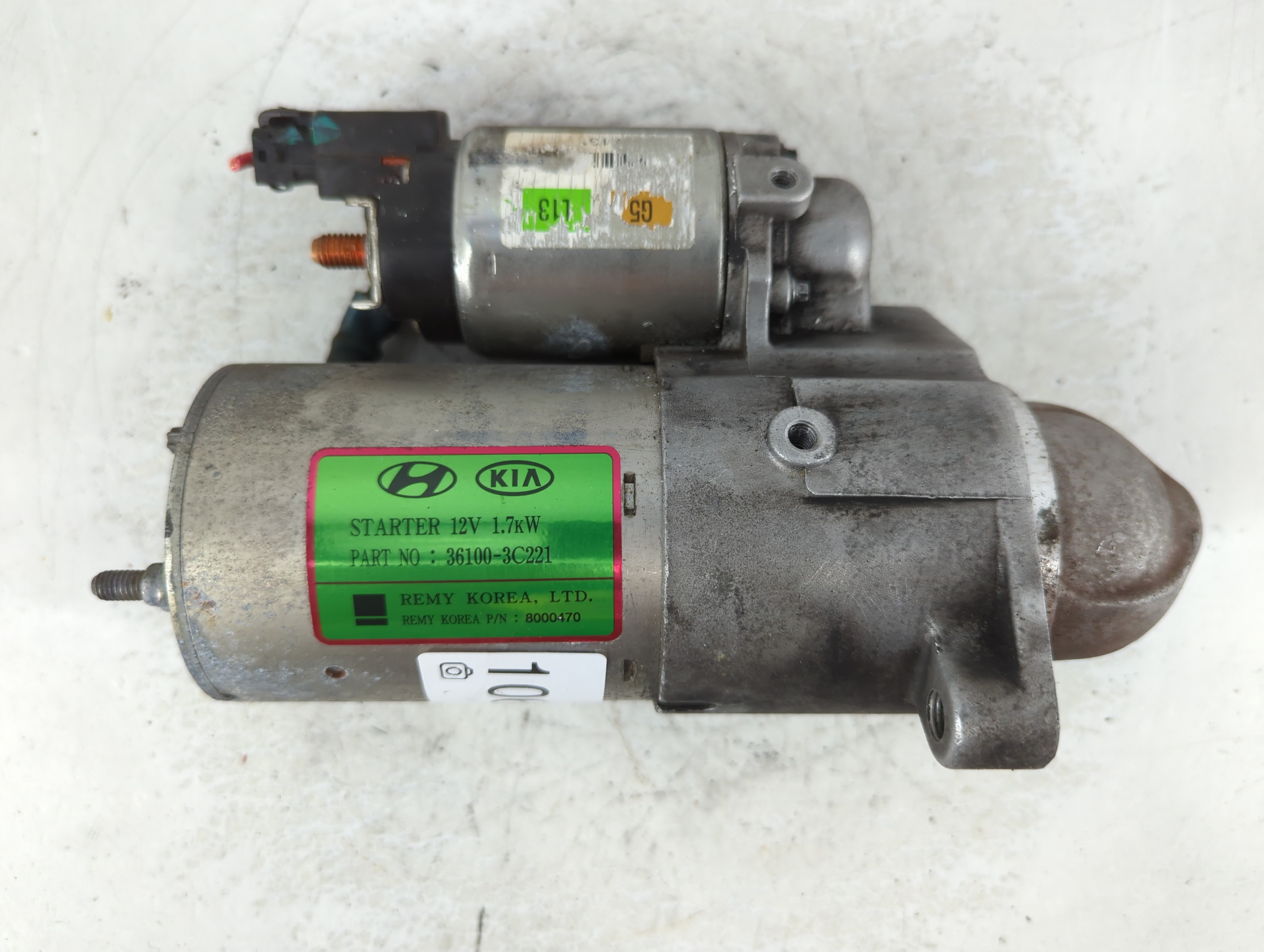 2012-2014 Hyundai Azera Car Starter Motor Solenoid Oem 1066818 - Oemusedautoparts1.com