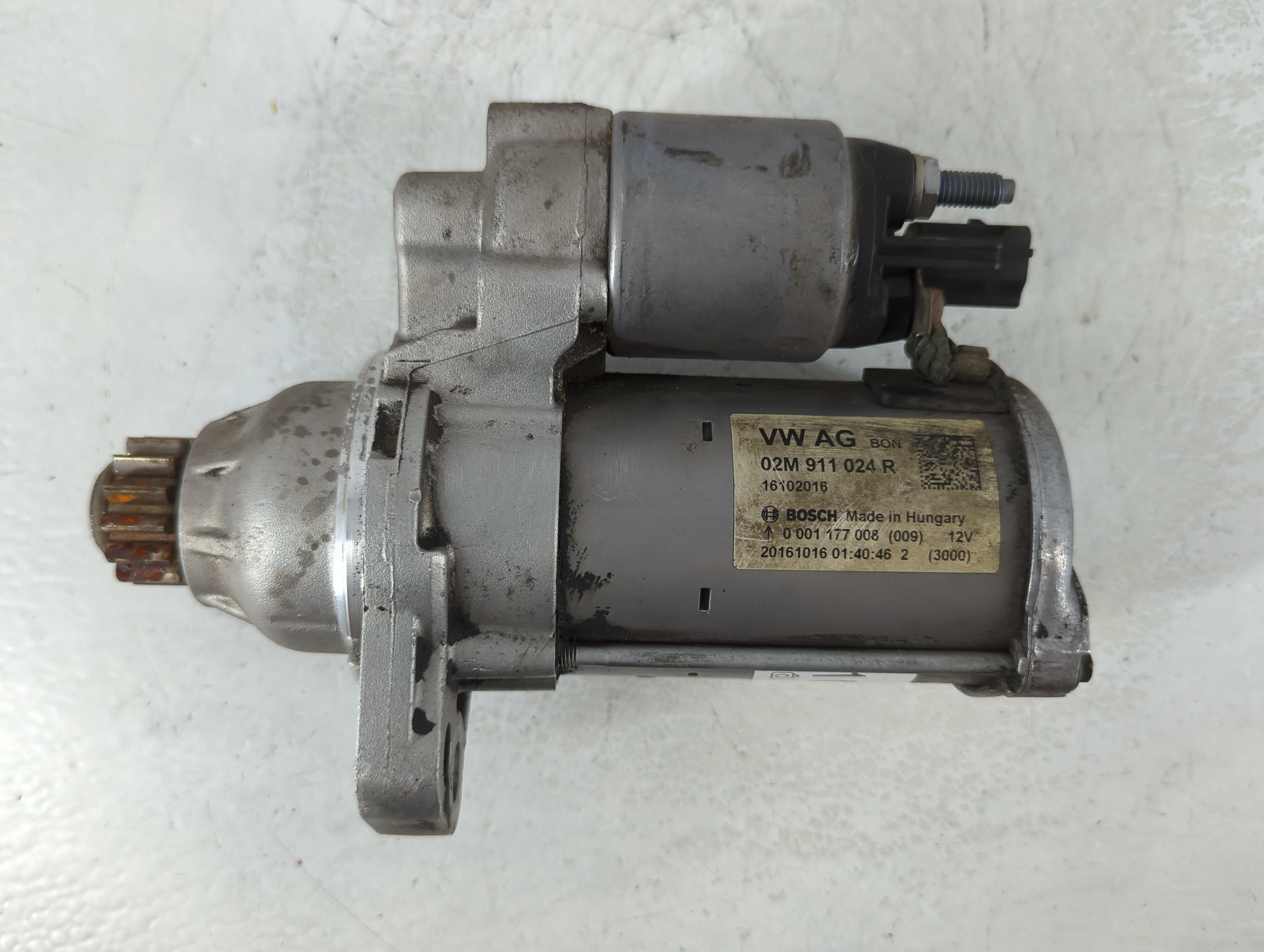 2014-2014 Volkswagen Jetta Car Starter Motor Solenoid Oem 1066913 - Oemusedautoparts1.com