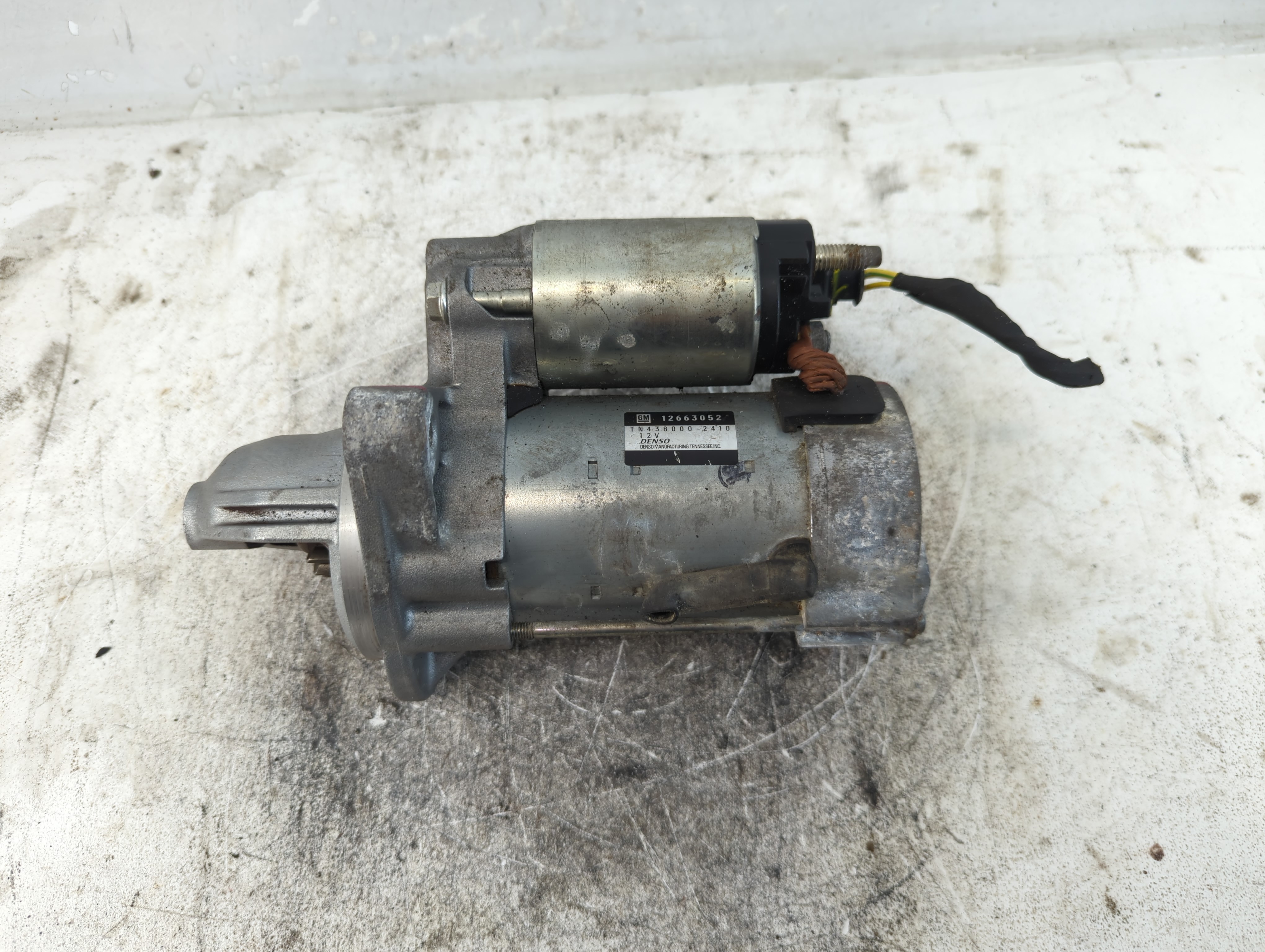 2015-2016 Chevrolet Malibu Car Starter Motor Solenoid Oem 1067141 - Oemusedautoparts1.com