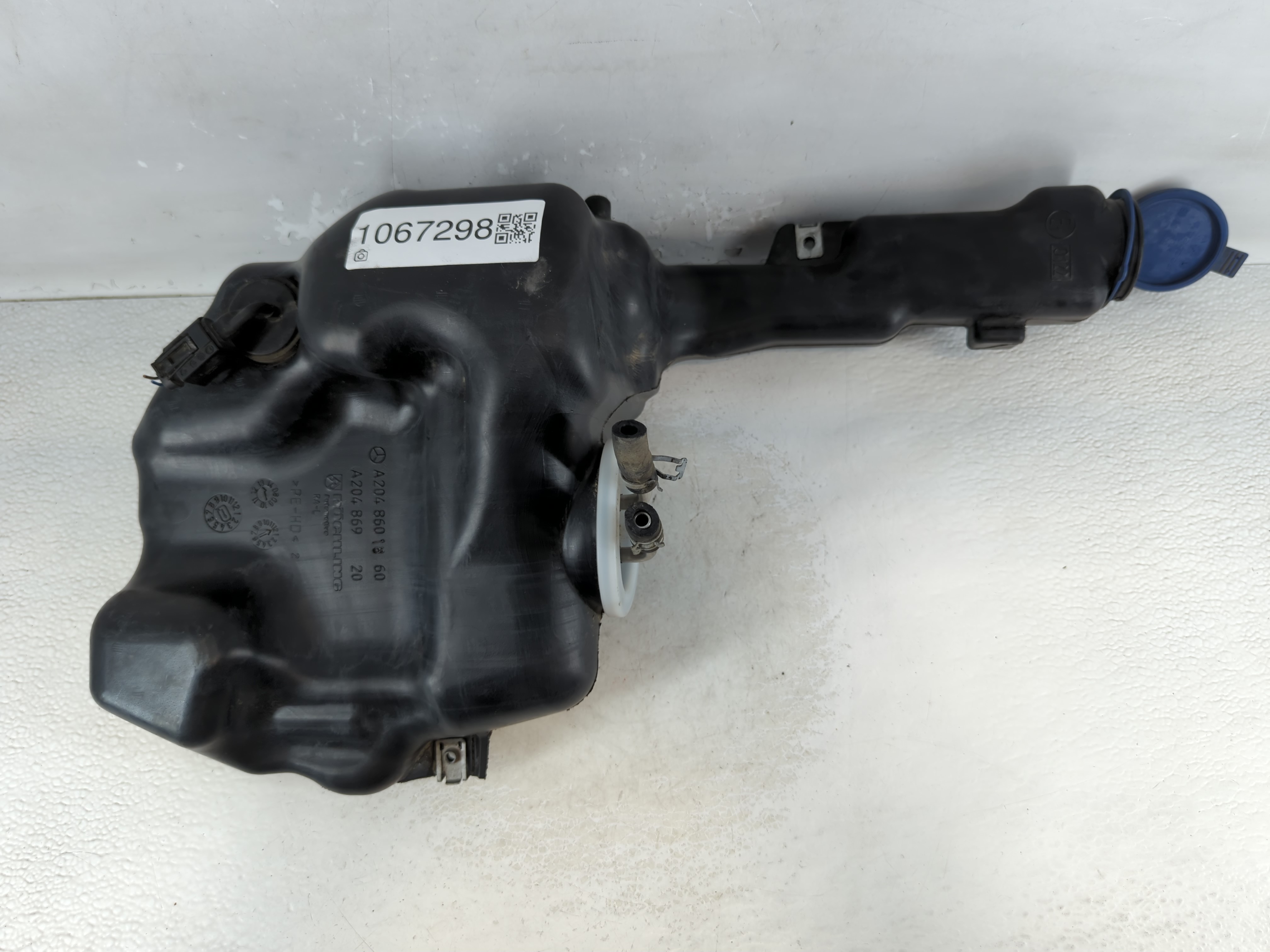 2012 Mercedes-benz C250 Windshield Washer Fluid Reservoir Bottle Oem 1067298 - Oemusedautoparts1.com