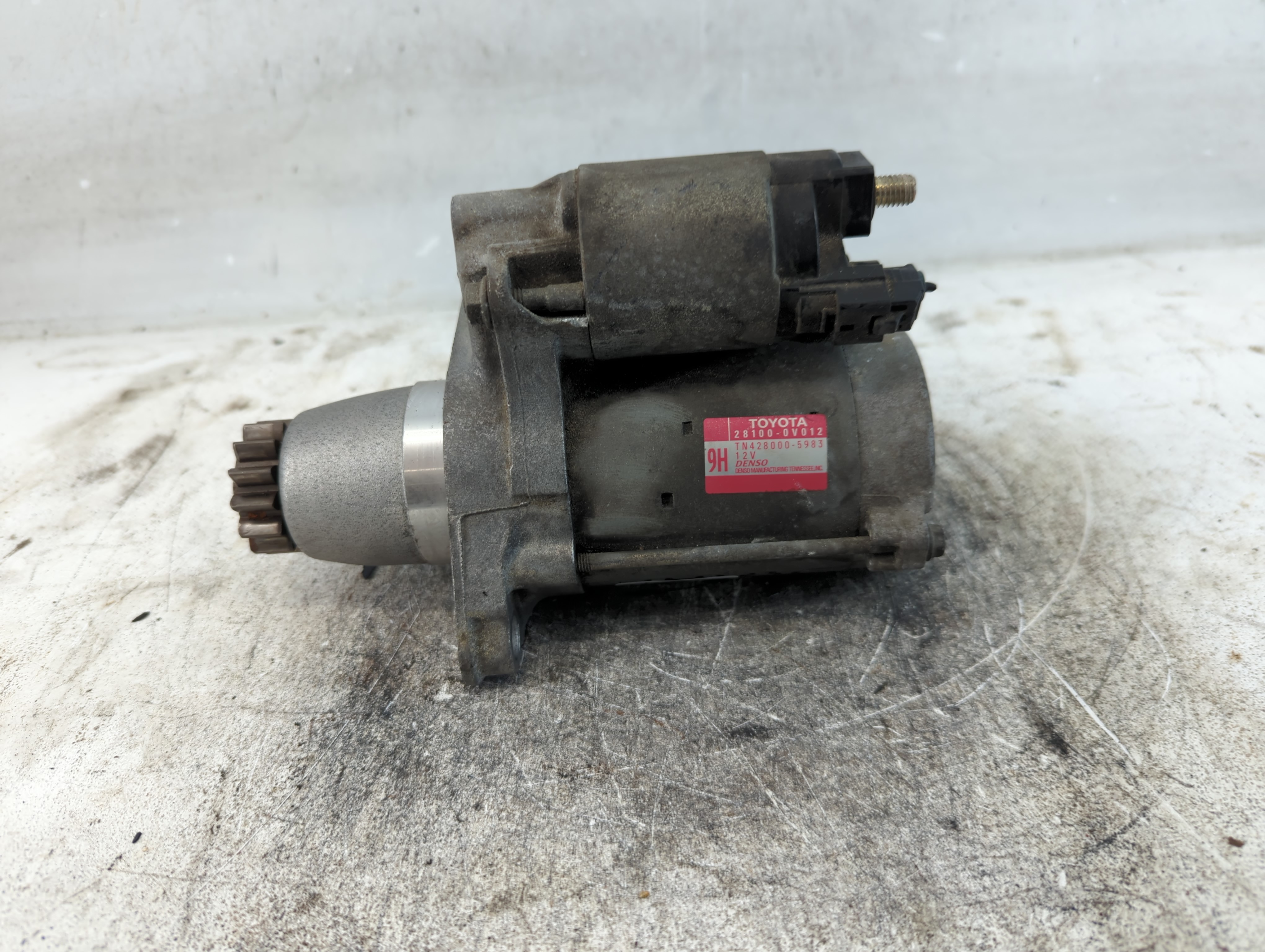 2010-2011 Toyota Camry Car Starter Motor Solenoid Oem 1067580 - Oemusedautoparts1.com