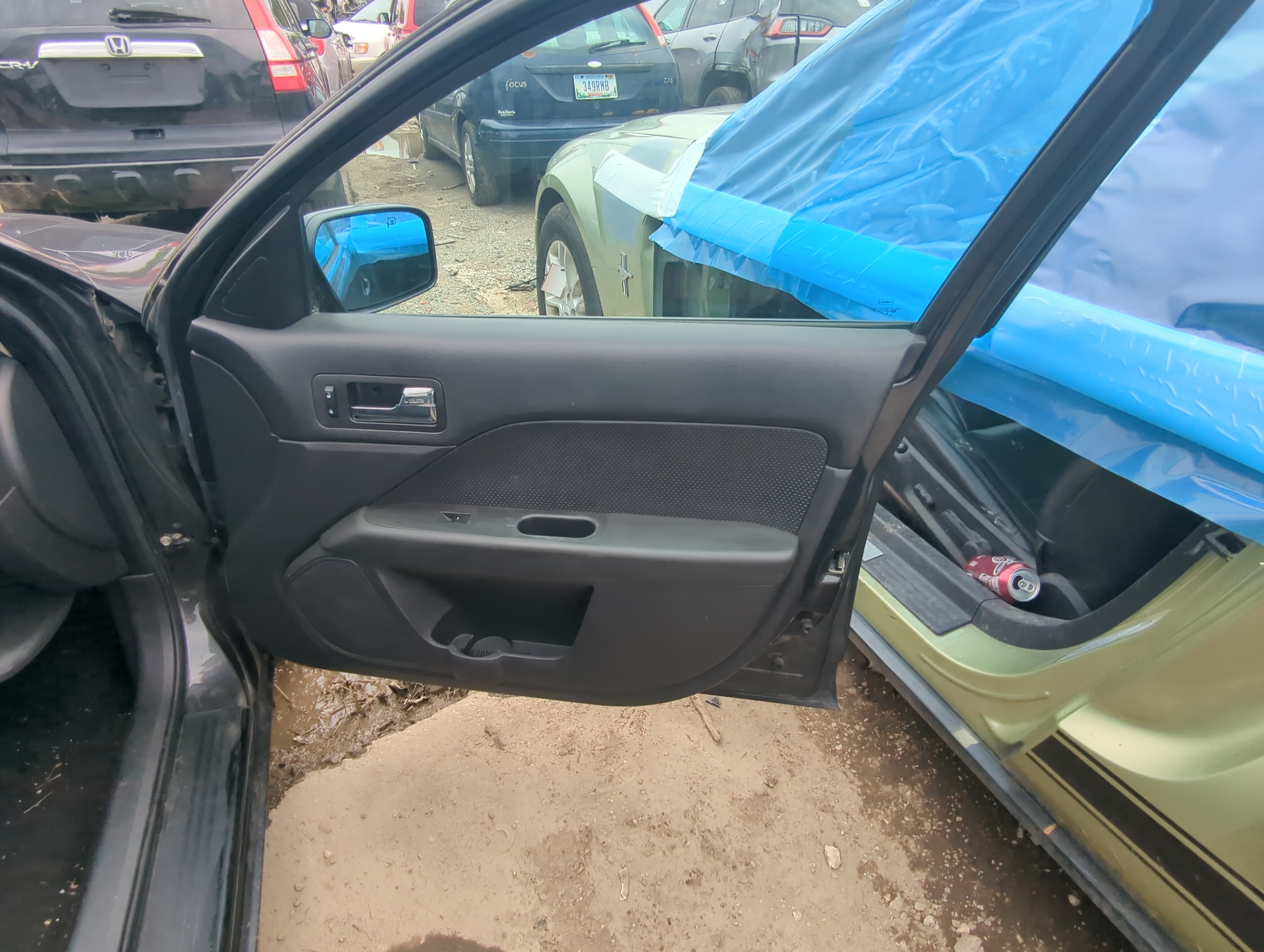 Picture of 2007 Ford Fusion Front Right Passenger Interior Door Panel Trim 1068453
