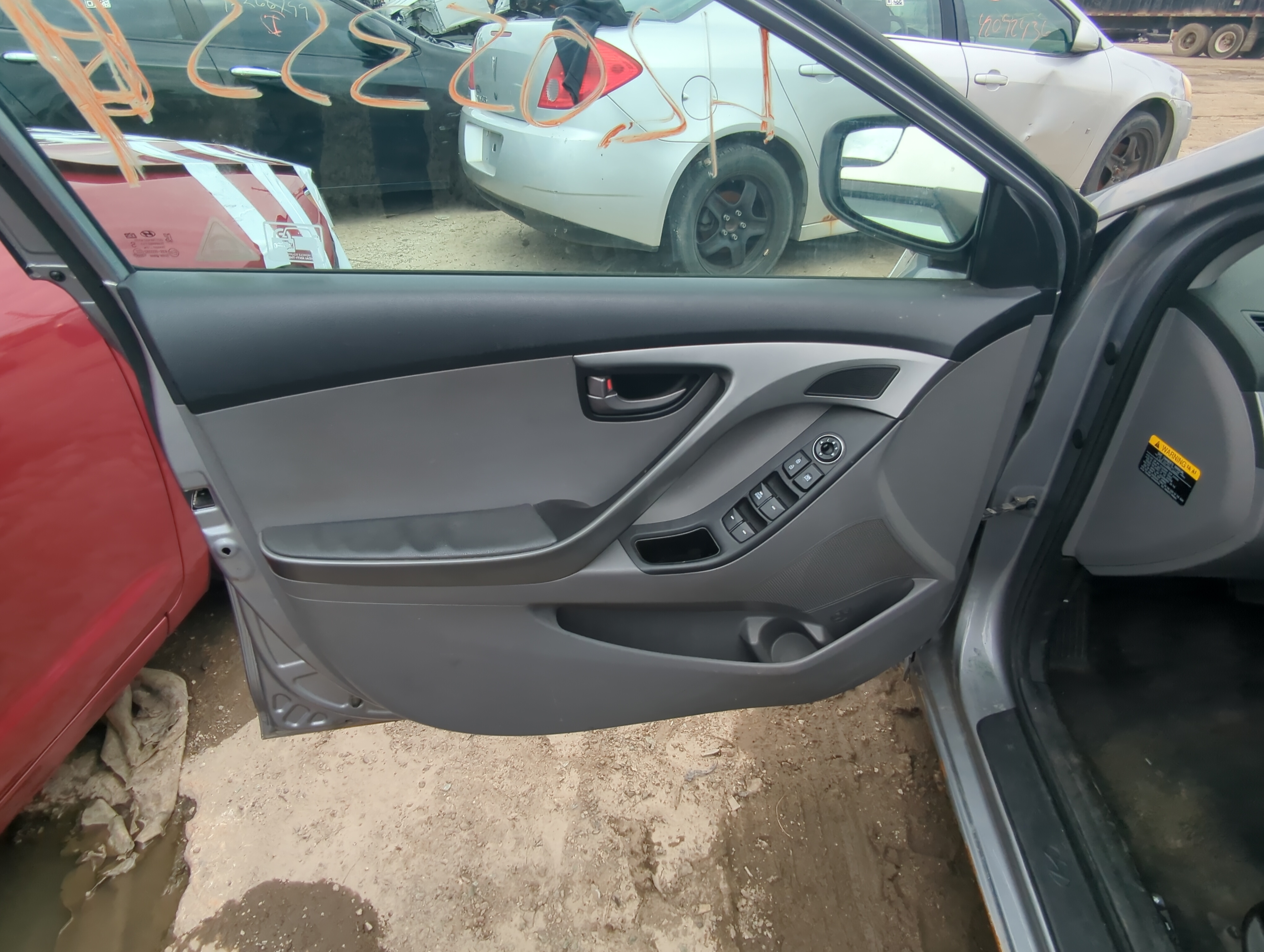 Picture of 2014 Hyundai Elantra Front Left Driver Interior Door Panel Trim 1069131