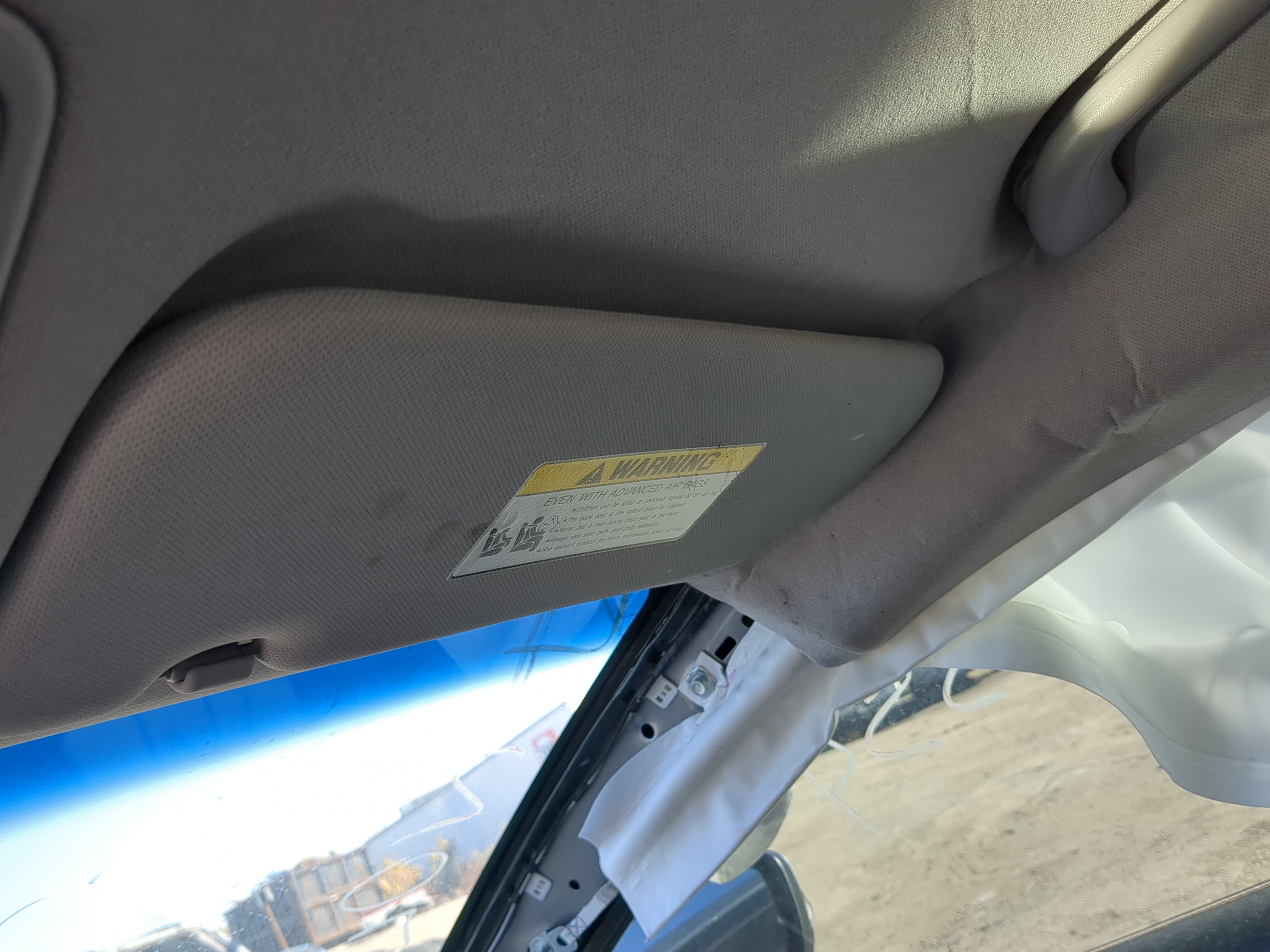 Picture of 2014-2016 Hyundai Elantra Passenger Sun Visor Mirror Right Sunvisor 1069167