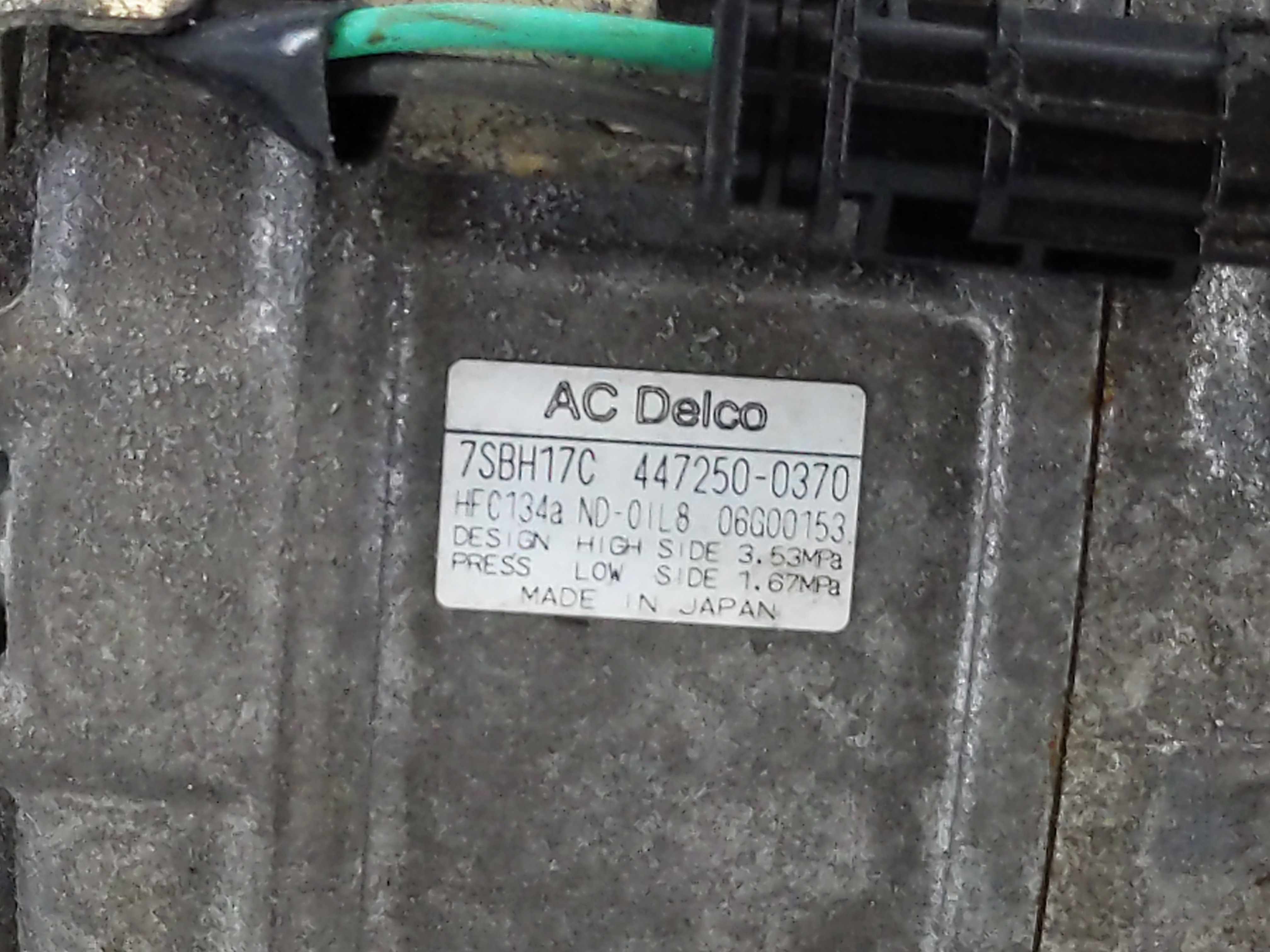 Picture of 2012-2015 Gmc Terrain Air Conditioning A/c Ac Compressor Oem 1070042
