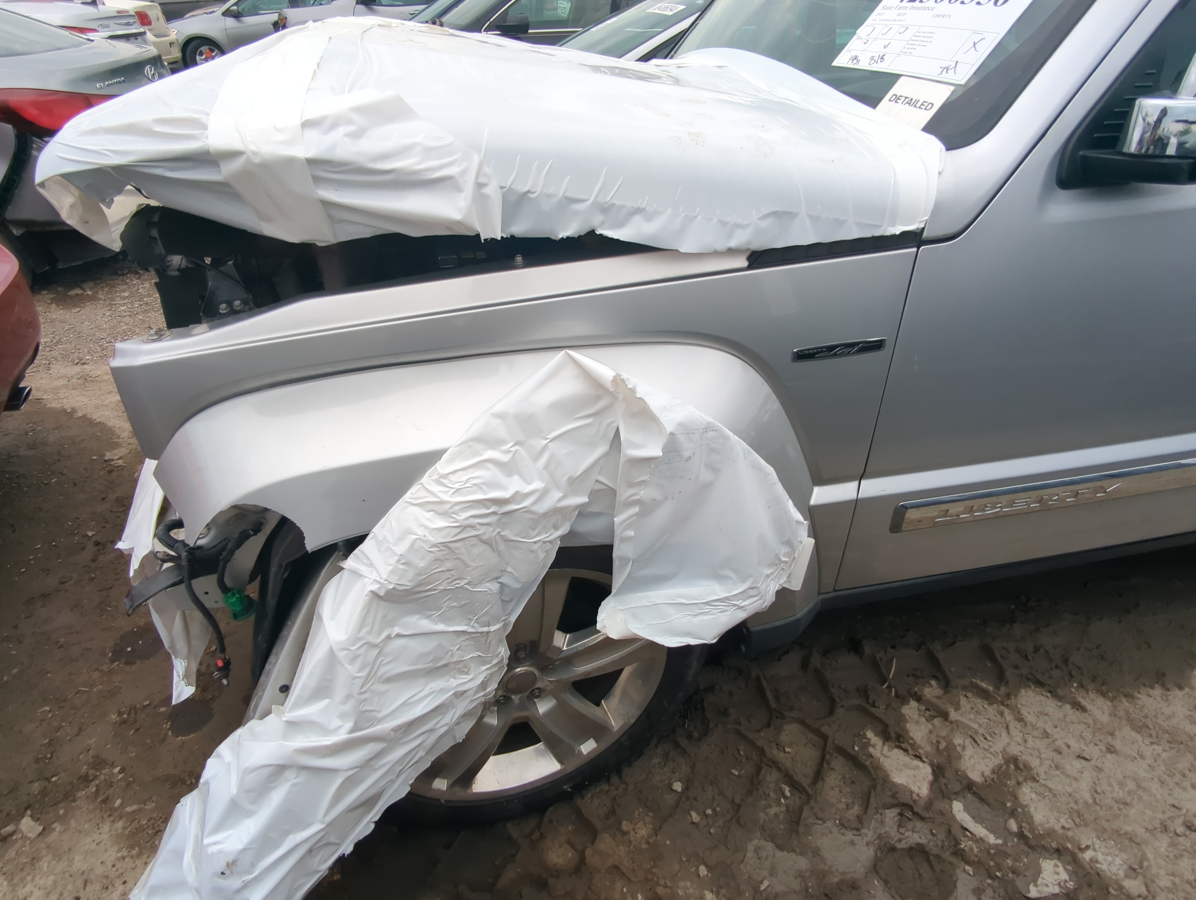 Picture of 2008-2012 Jeep Liberty Driver Fender 1070229