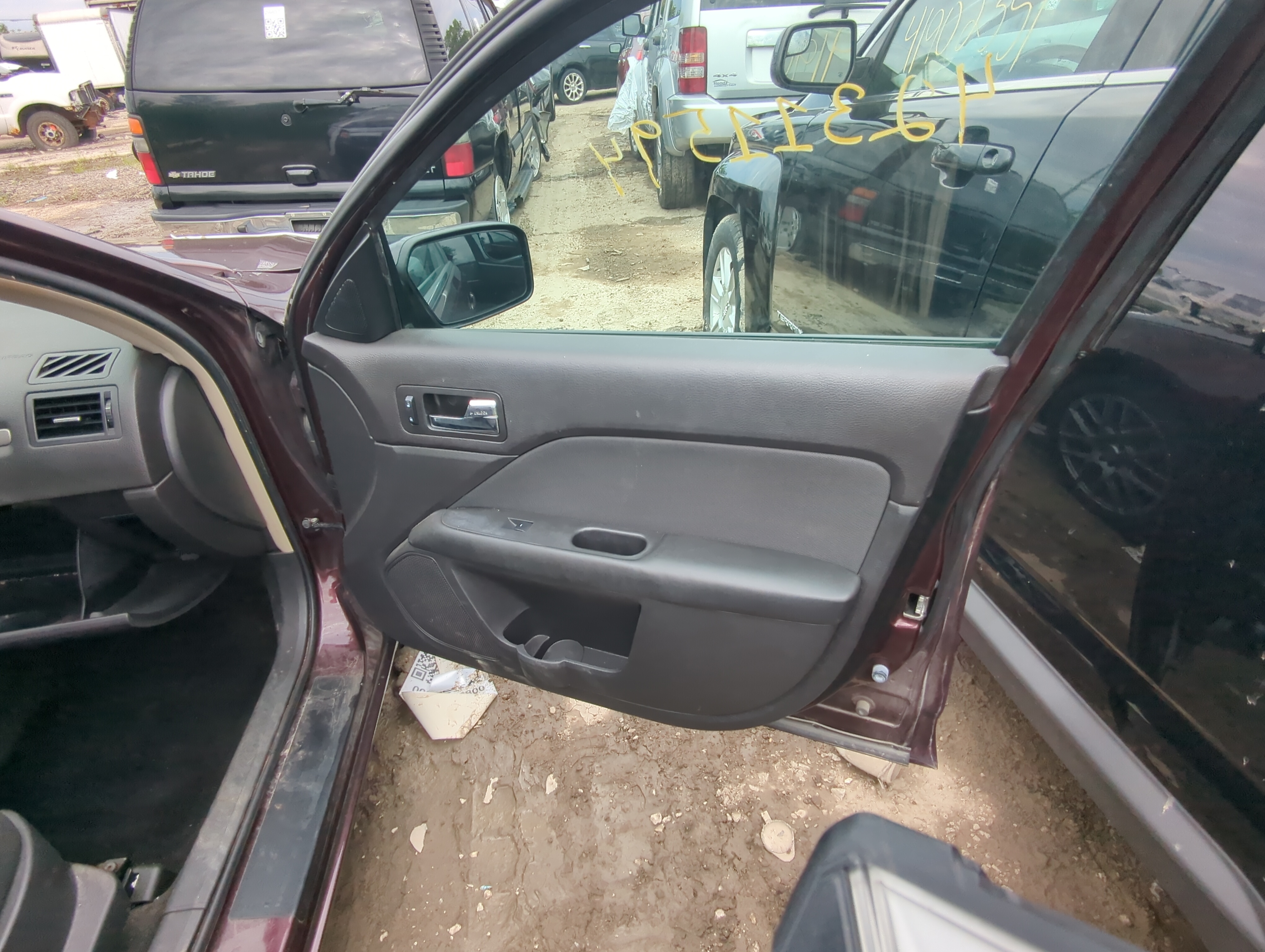 Picture of 2011 Ford Fusion Front Right Passenger Interior Door Panel Trim 1071165