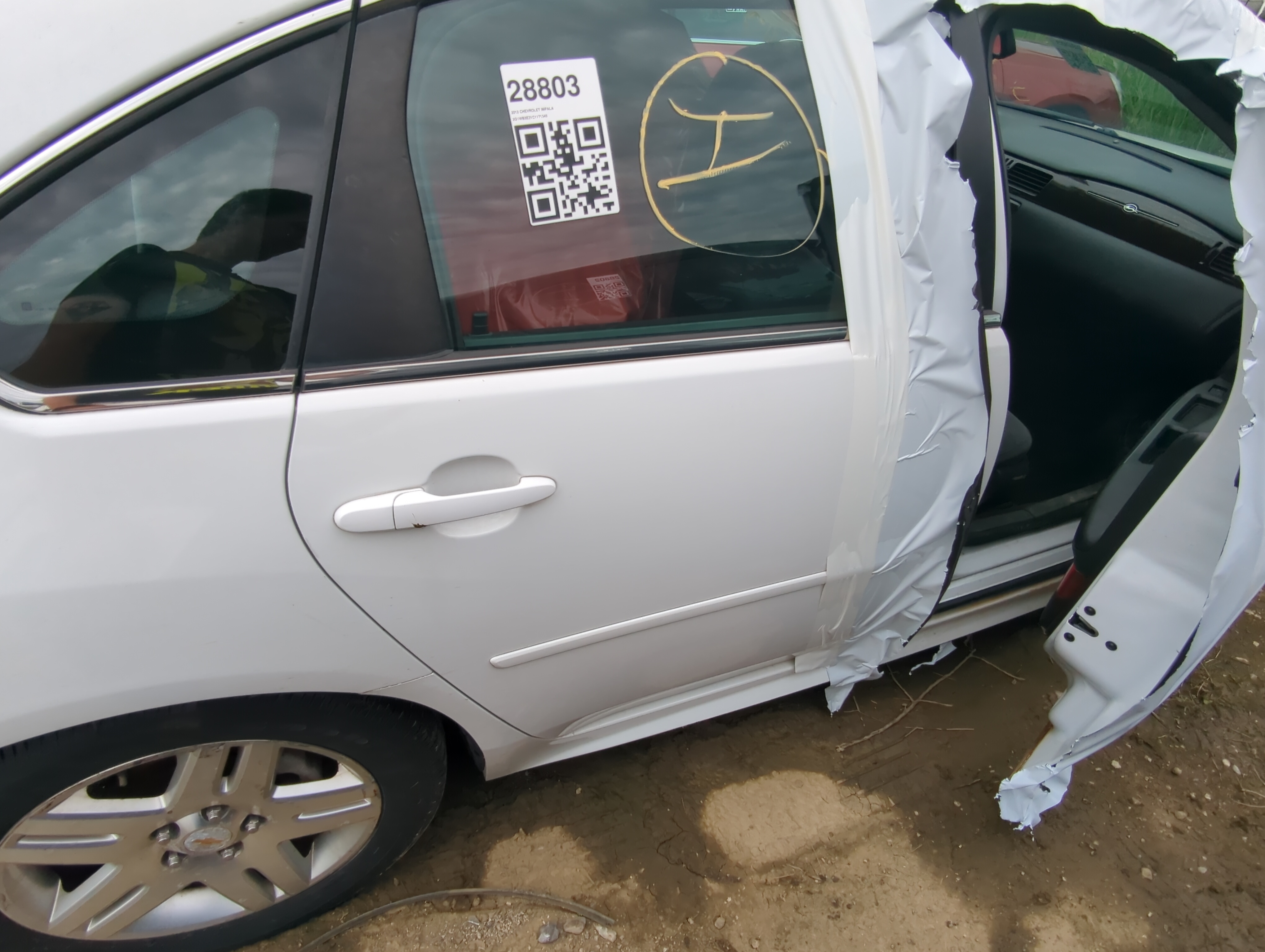Picture of 2006-2016 Chevrolet Impala Passenger Rear Door Oem 1071482