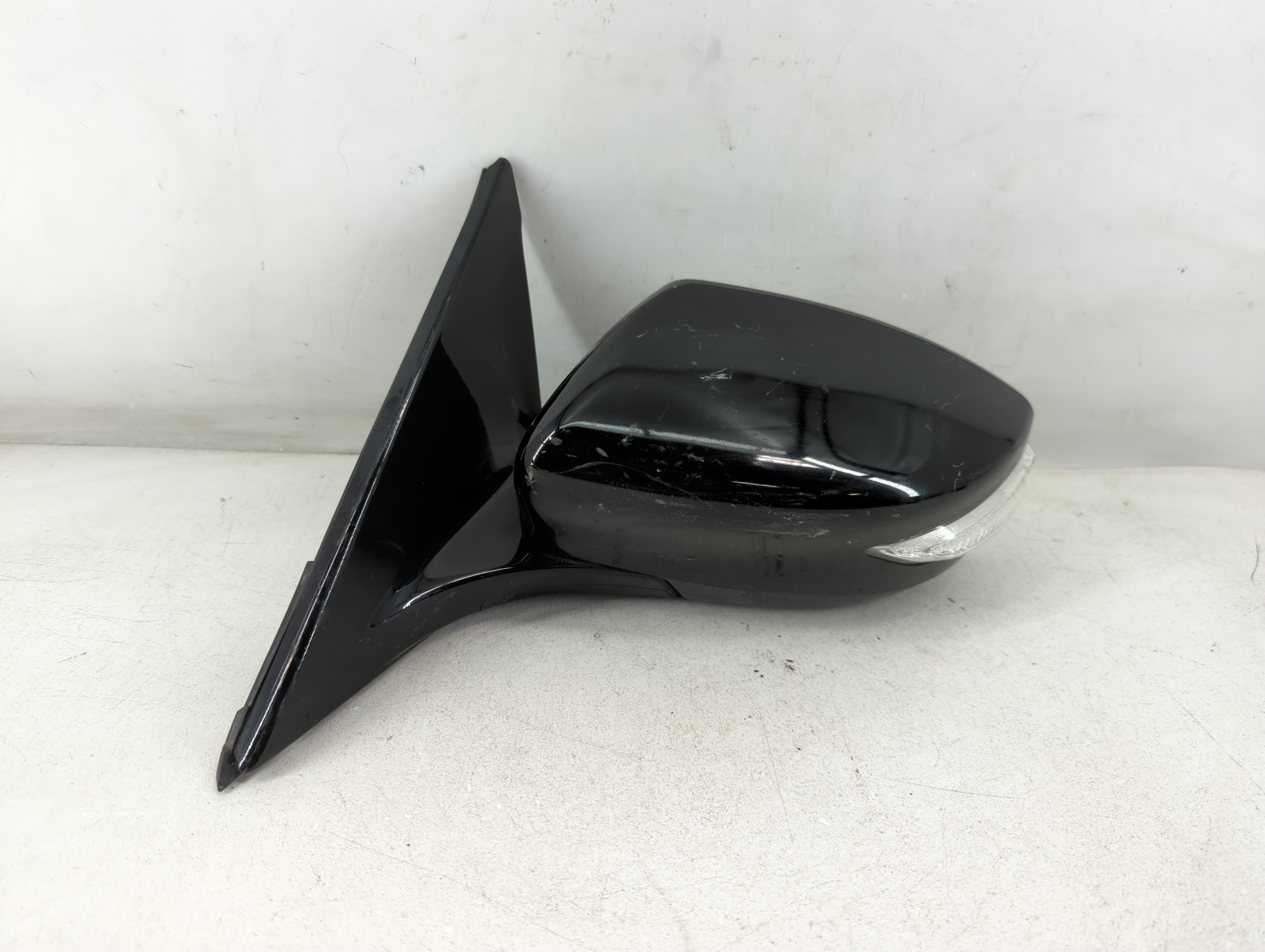 2016-2020 Nissan Maxima Driver Left Side View Power Door Mirror Black 1071523 - Oemusedautoparts1.com
