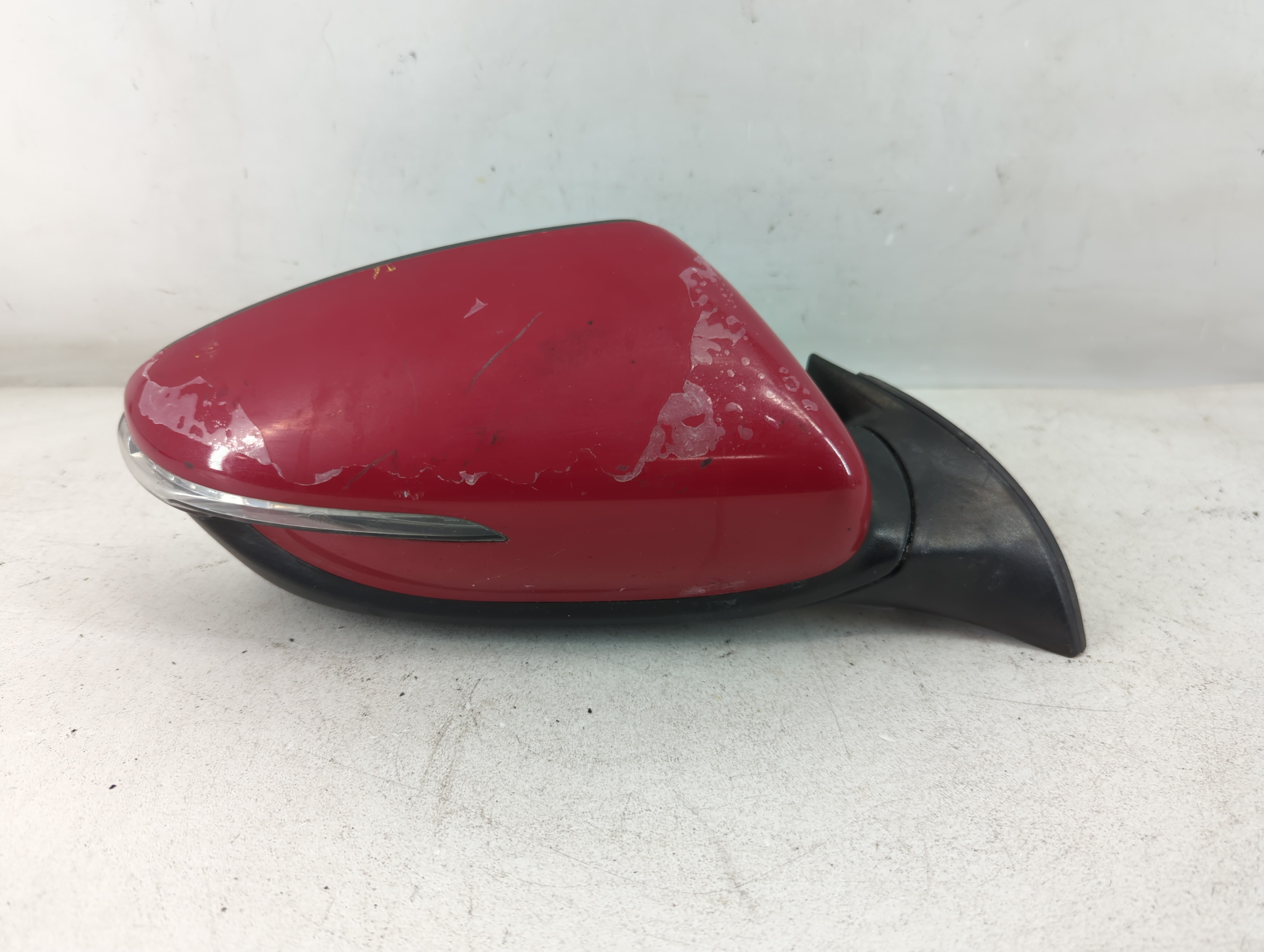 Picture of 2014-2016 Kia Forte Passenger Right Side View Power Door Mirror Red 1071534