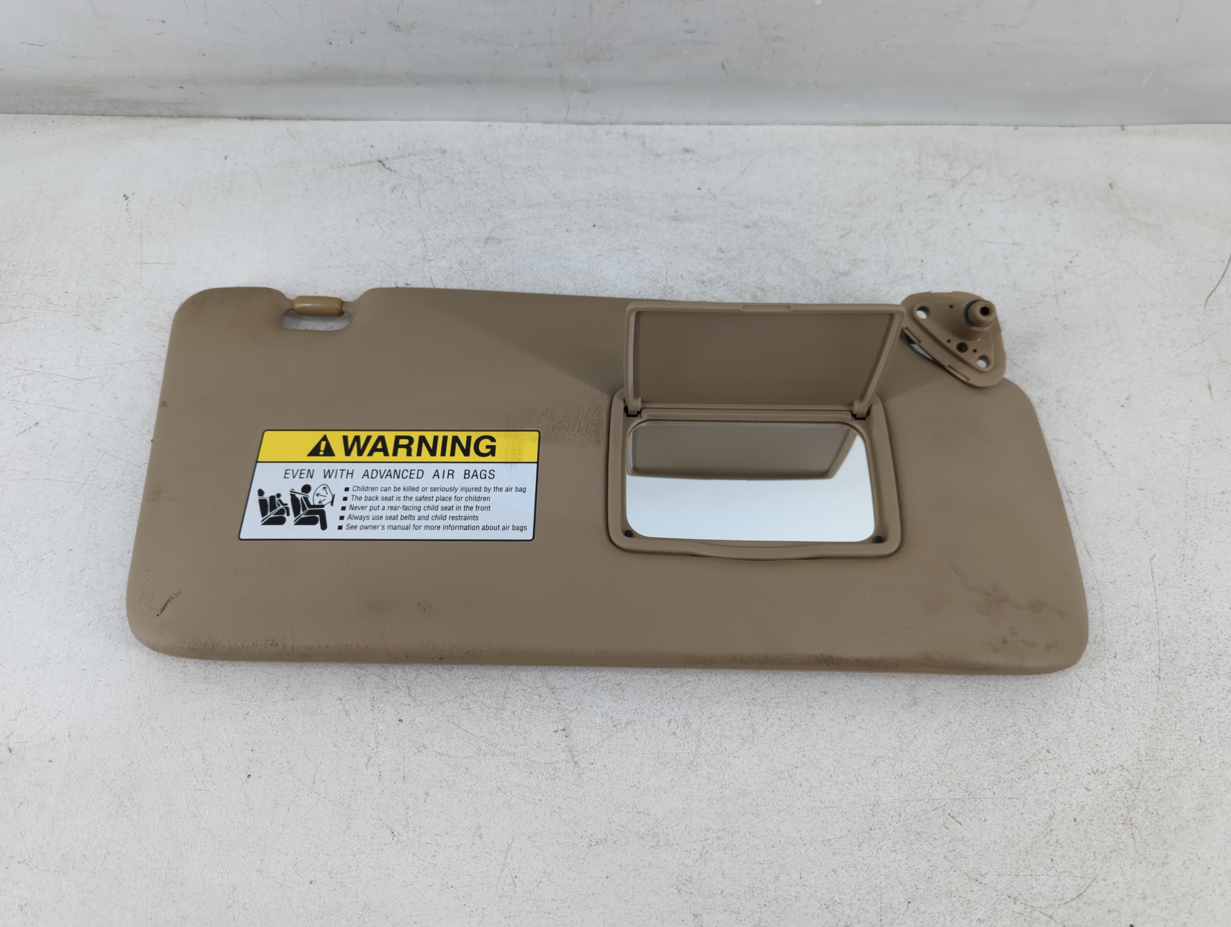 Picture of 2005-2006 Honda Cr-v Passenger Sun Visor Mirror Right Sunvisor Beige 1071630