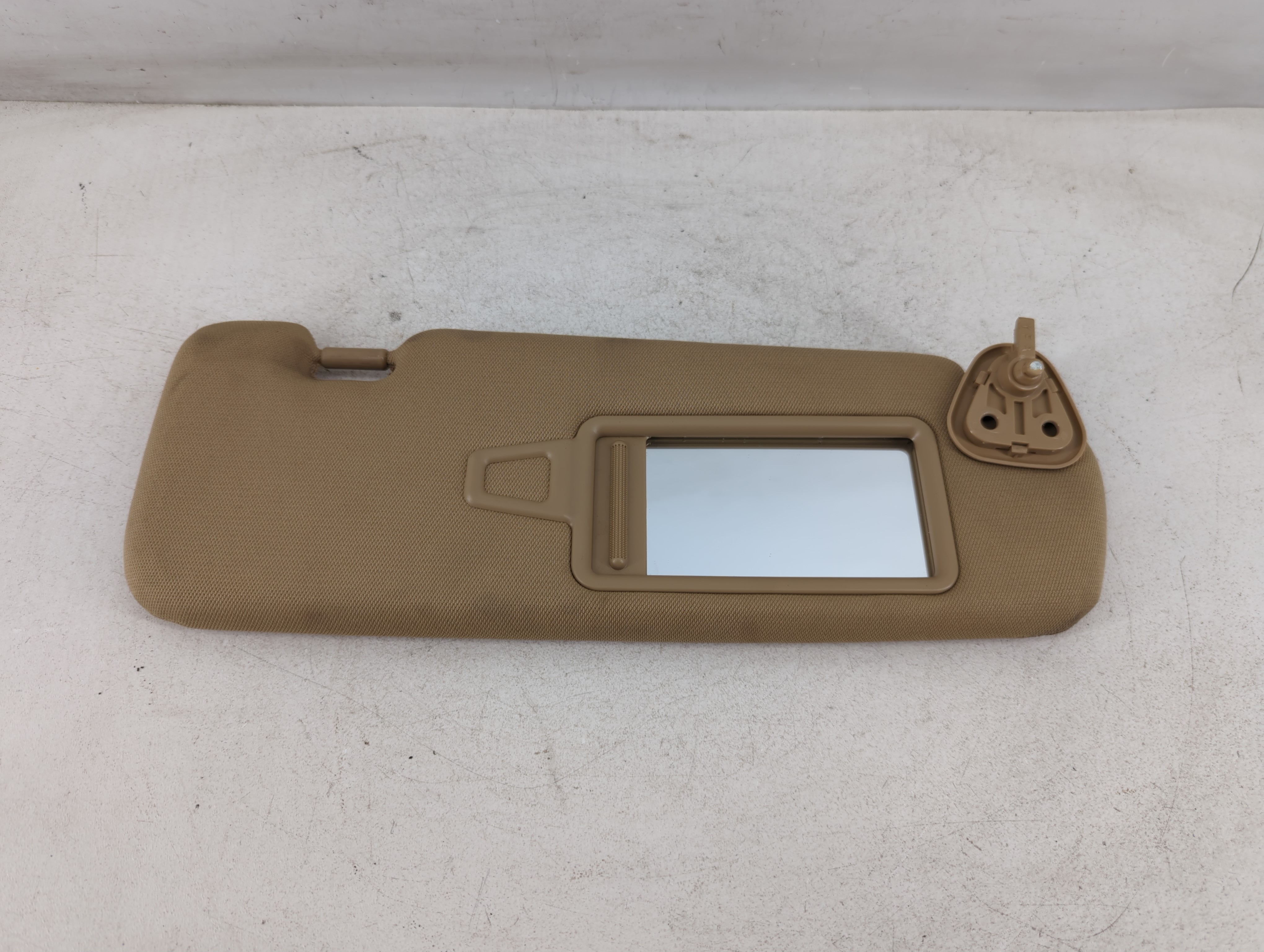 2011-2015 Hyundai Sonata Passenger Sun Visor Mirror Right Sunvisor Beige 1071743 - Oemusedautoparts1.com