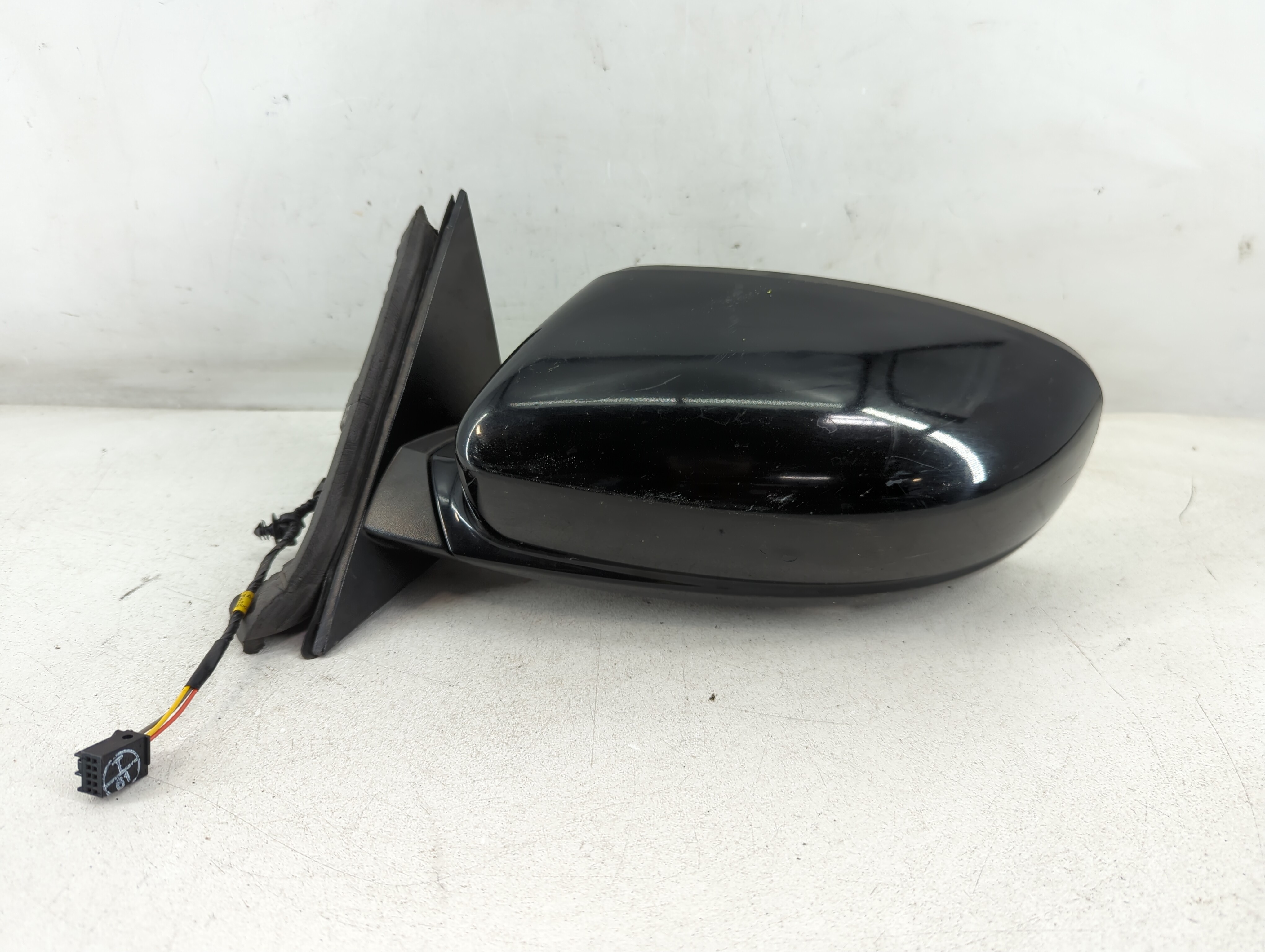 2011-2014 Dodge Charger Driver Left Side View Power Door Mirror Black 1072015 - Oemusedautoparts1.com