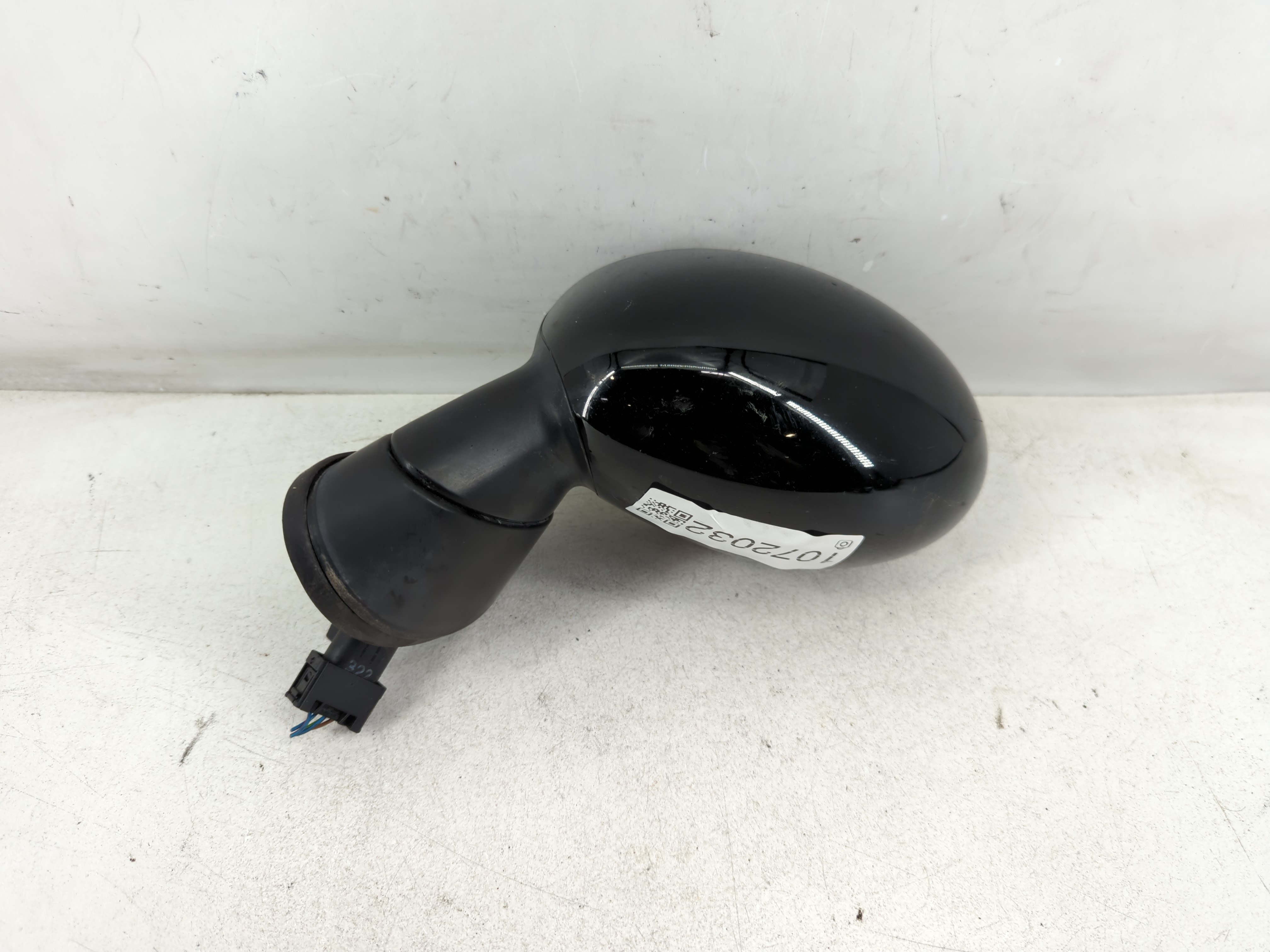 Picture of 2003 Mini Cooper Driver Left Side View Power Door Mirror Black 1072032