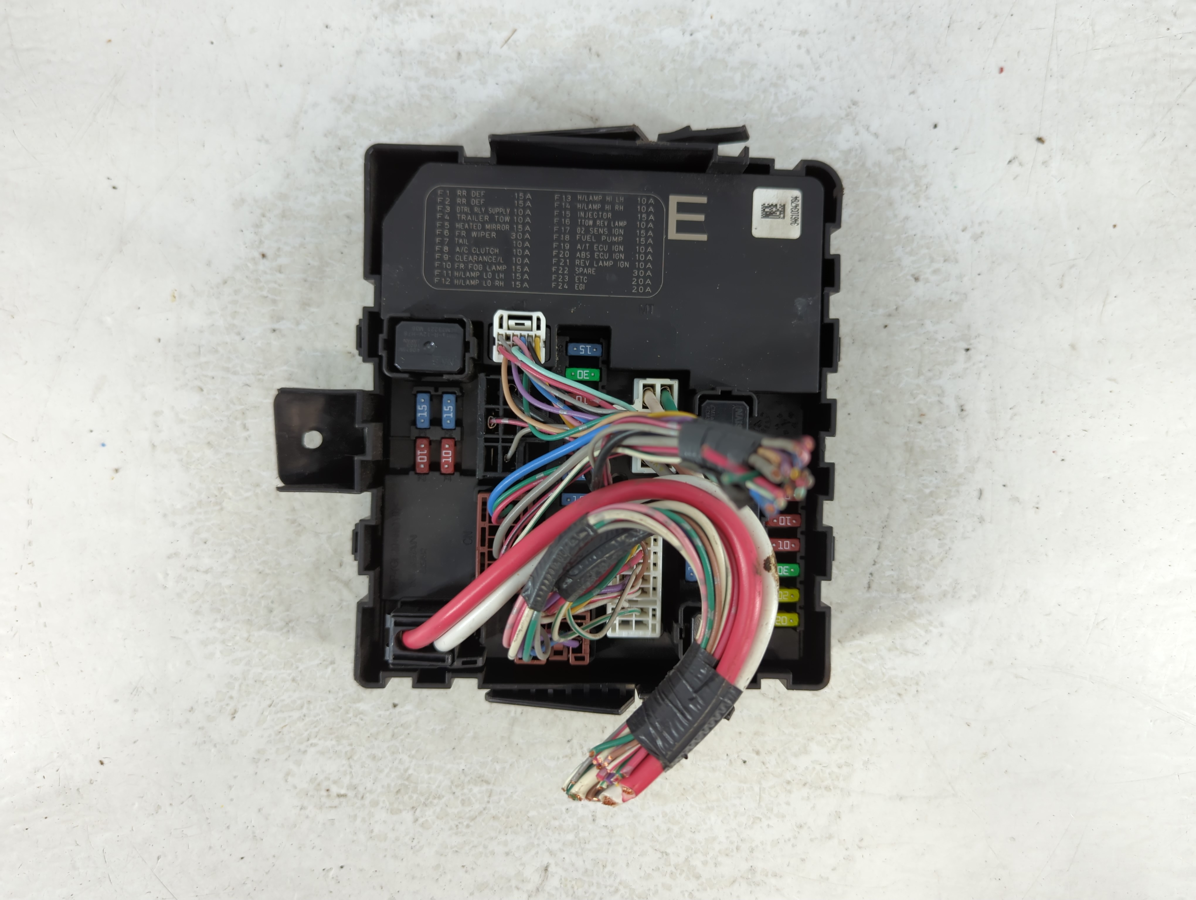 2010-2022 Nissan Frontier Fusebox Fuse Box Relay Module 284b7 Ze03b 1072063 - Oemusedautoparts1.com