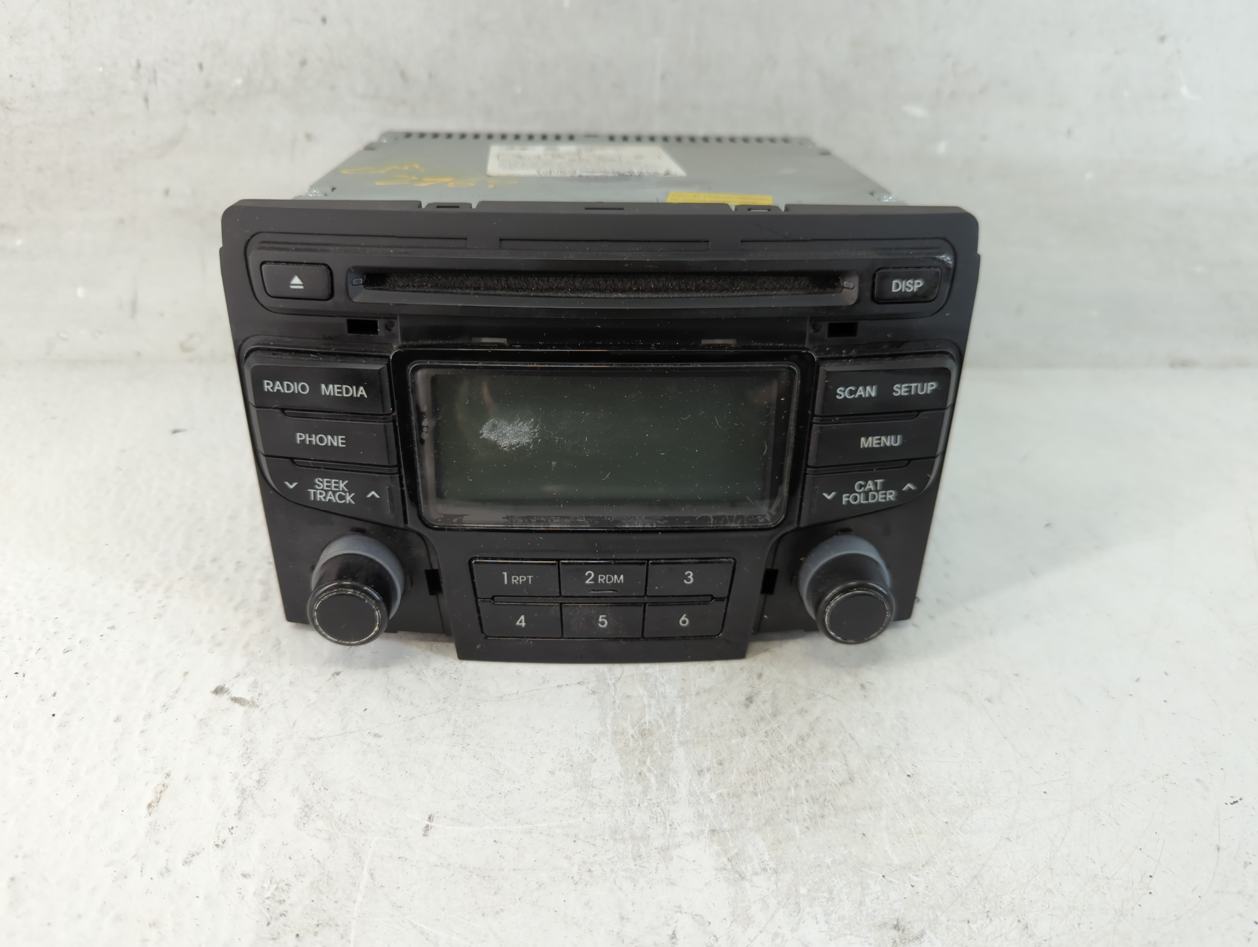 2013-2013 Hyundai Sonata Am Fm Cd Player Radio Receiver 1072222 - Oemusedautoparts1.com