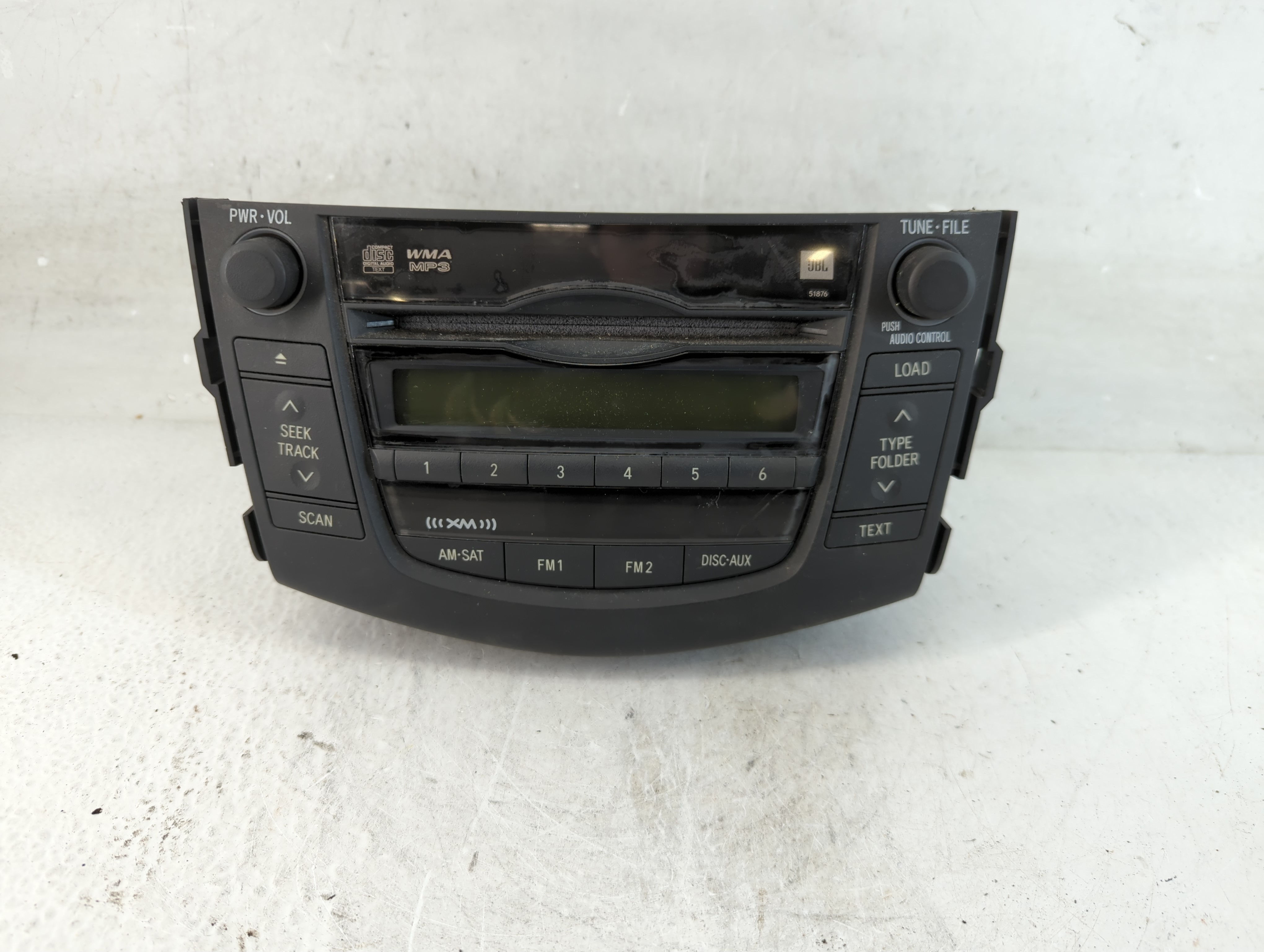 2009-2011 Toyota Rav4 Am Fm Cd Player Radio Receiver 1072229 - Oemusedautoparts1.com