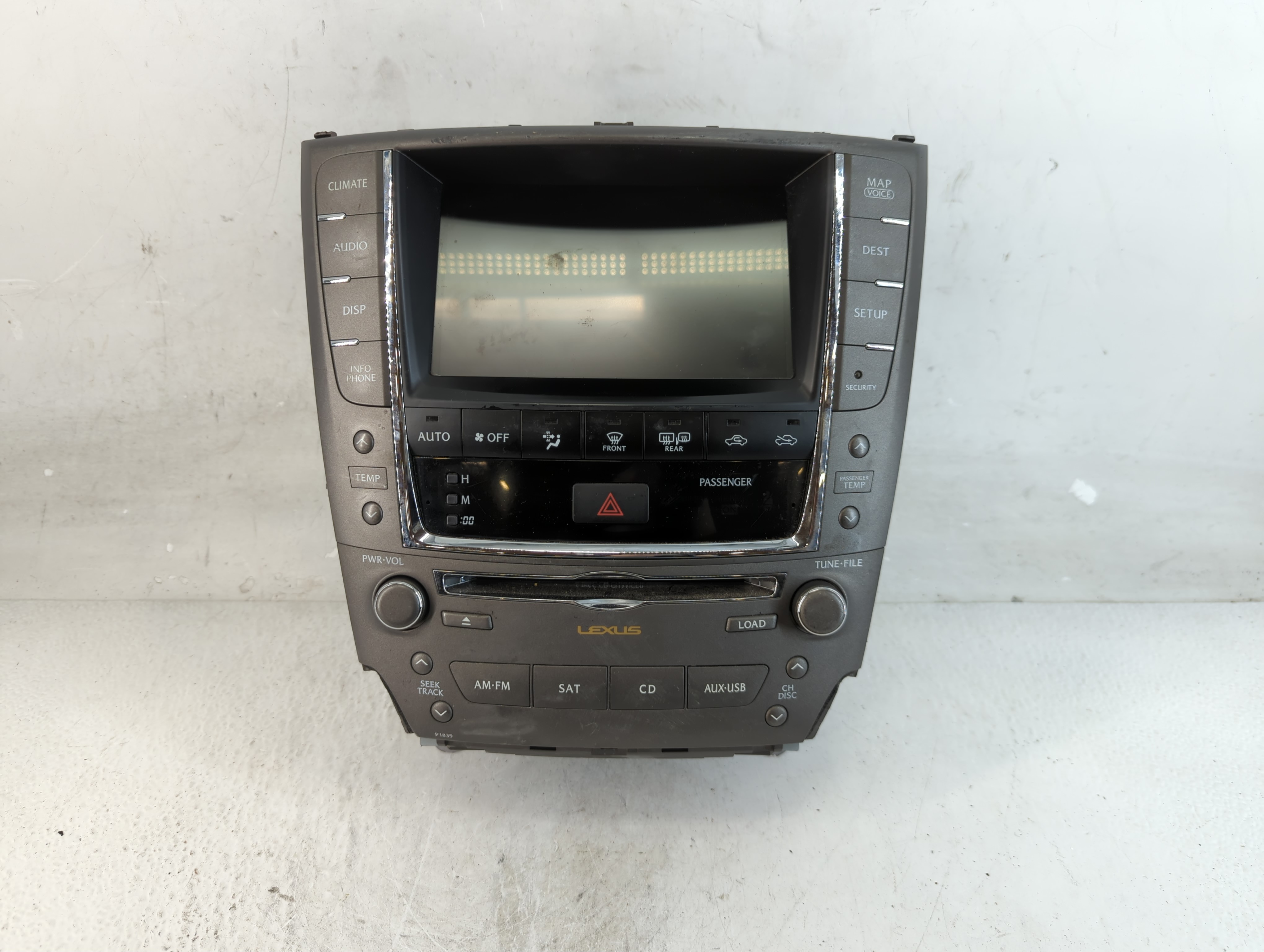 Picture of 2010 Lexus Is250 Information Display Screen 1072231