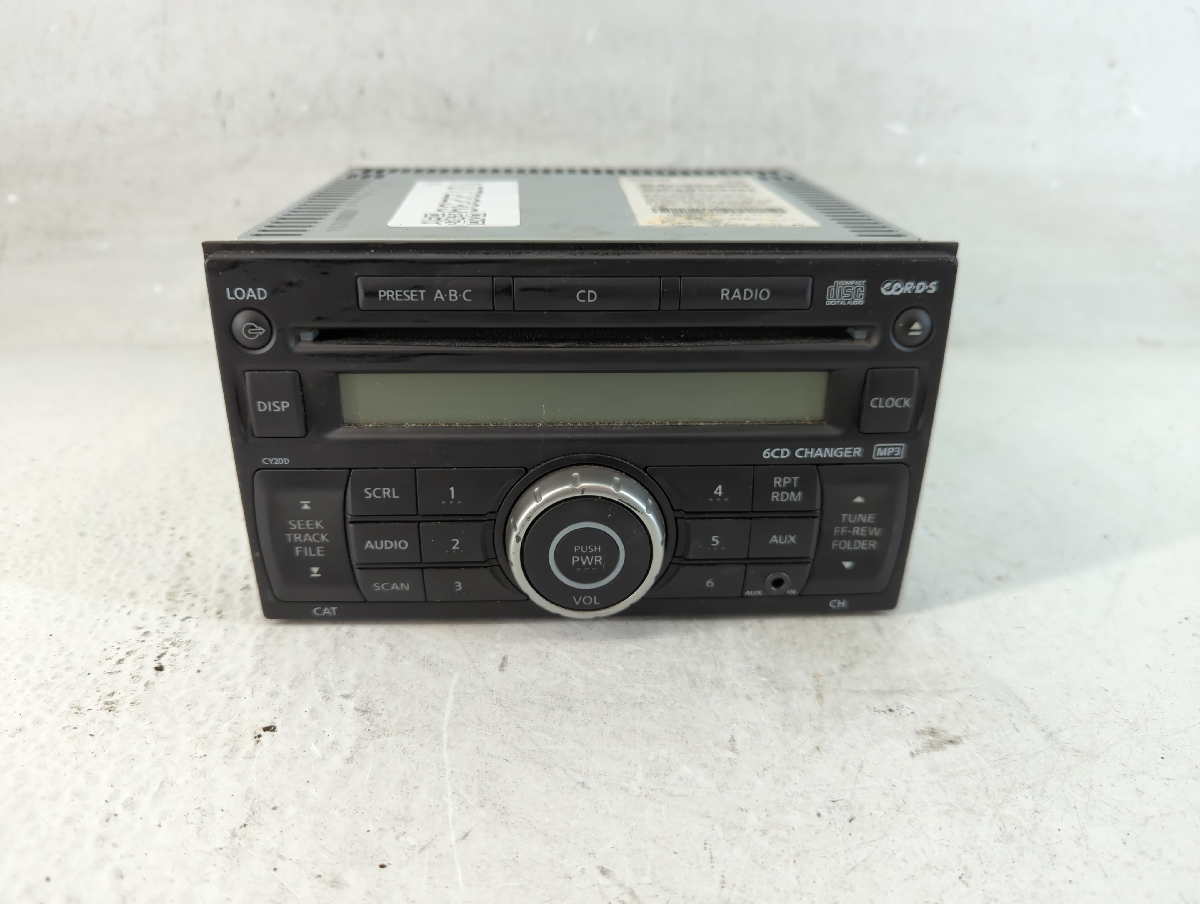 2007-2009 Nissan Versa Am Fm Cd Player Radio Receiver 1072239 - Oemusedautoparts1.com