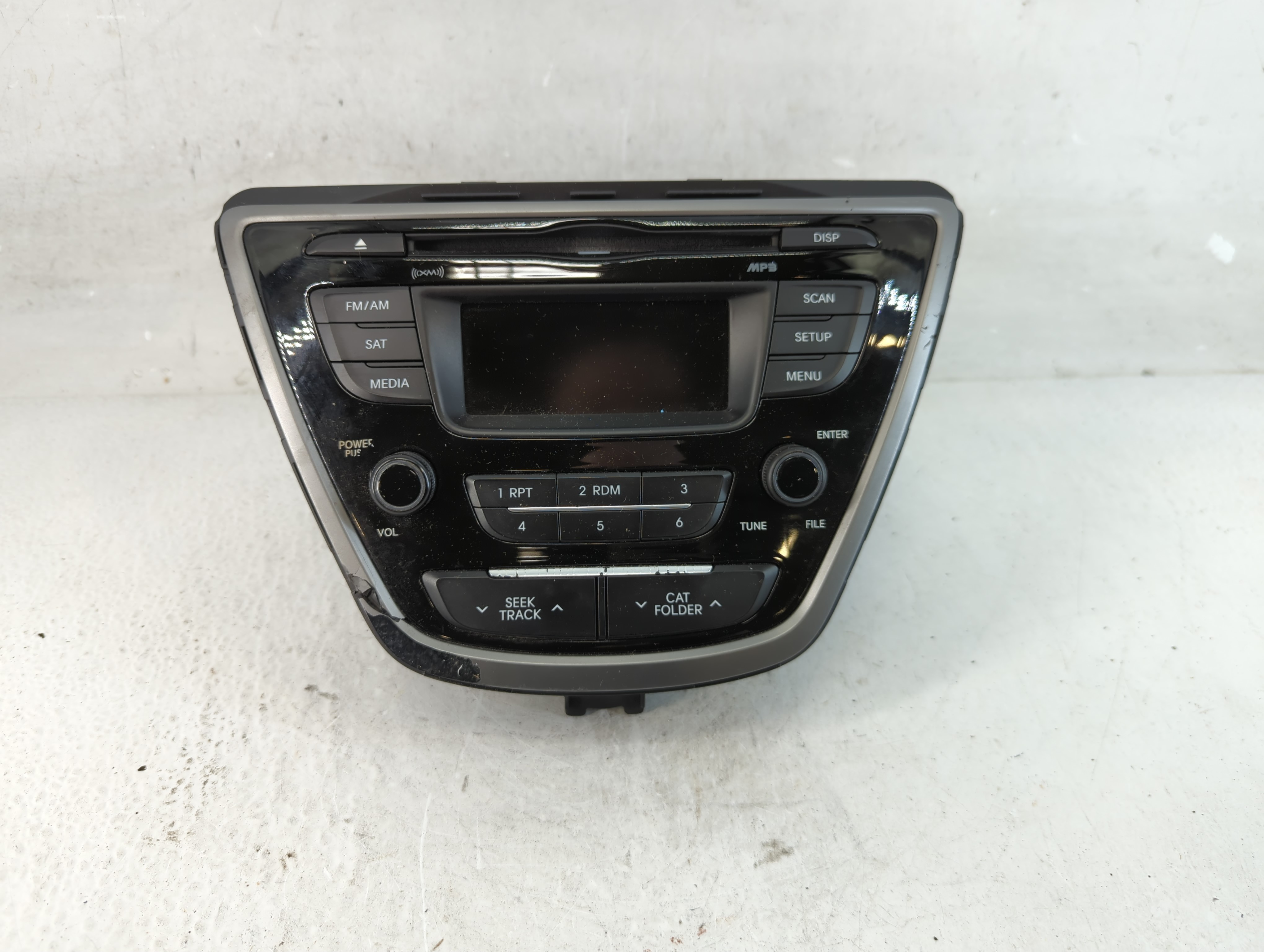 2014-2016 Hyundai Elantra Am Fm Cd Player Radio Receiver 1072243 - Oemusedautoparts1.com