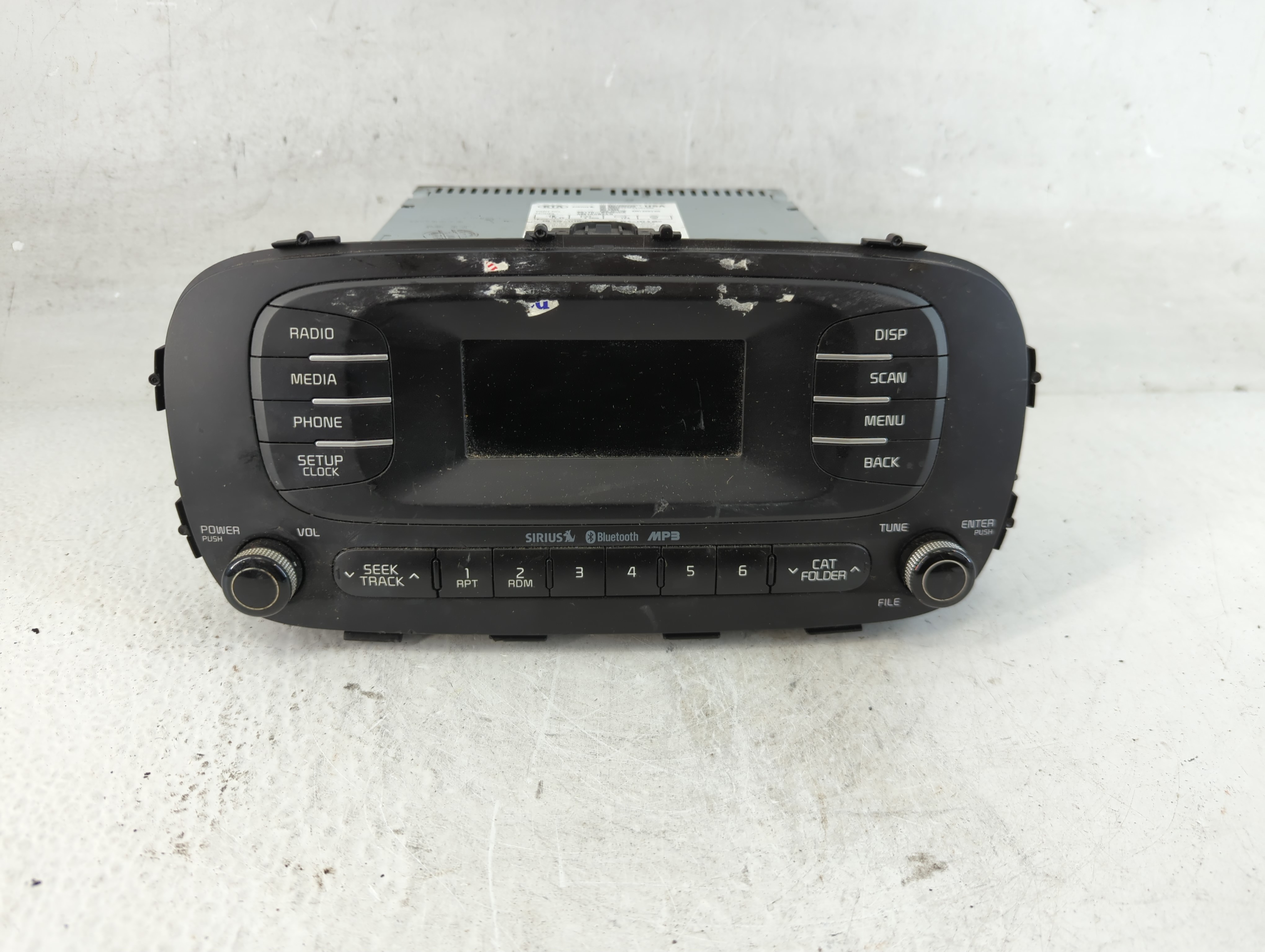 2014-2016 Kia Soul Am Fm Cd Player Radio Receiver 1072244 - Oemusedautoparts1.com