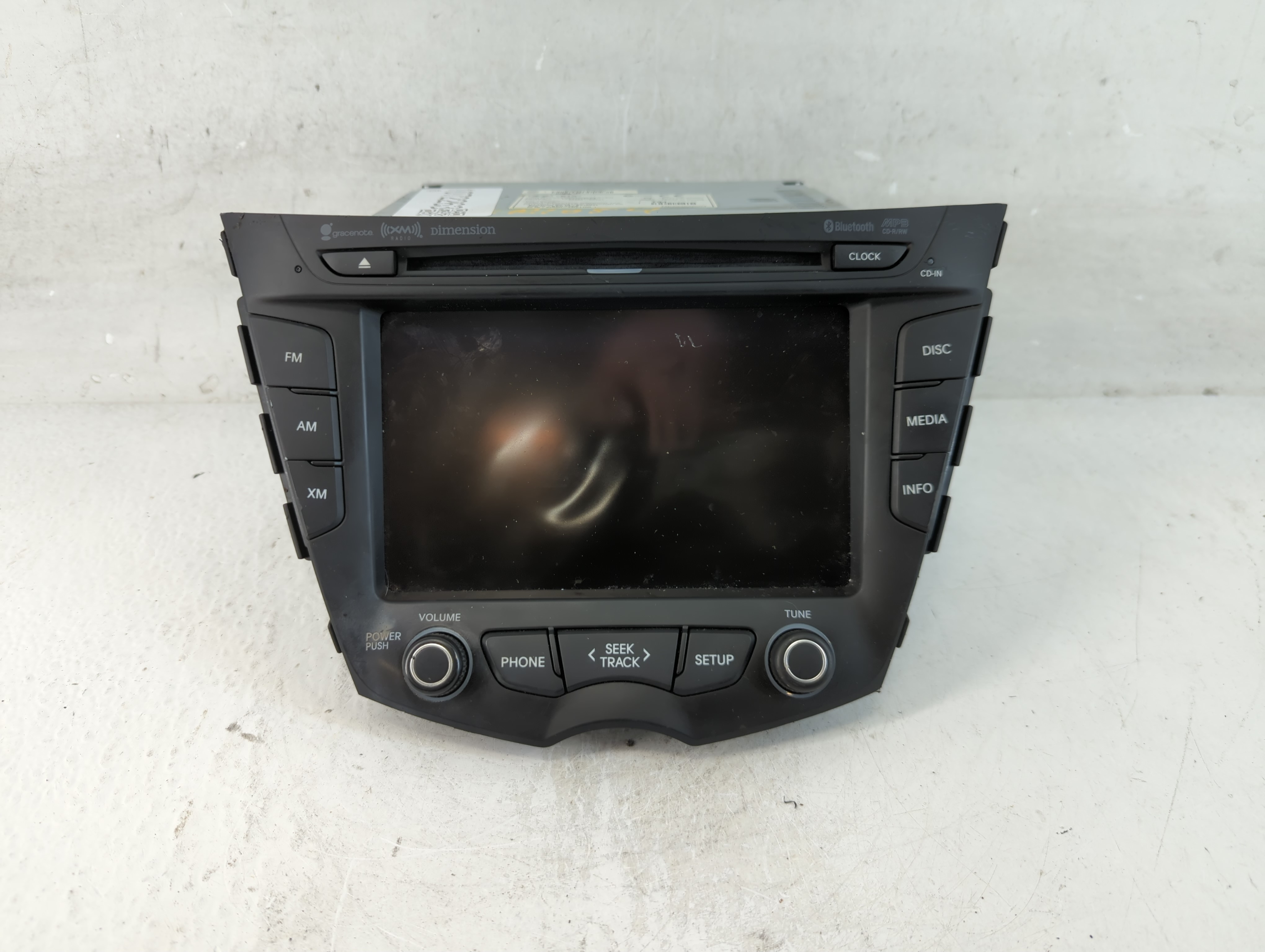 Picture of 2014-2017 Hyundai Veloster Am Fm Cd Player Radio Receiver 1072263