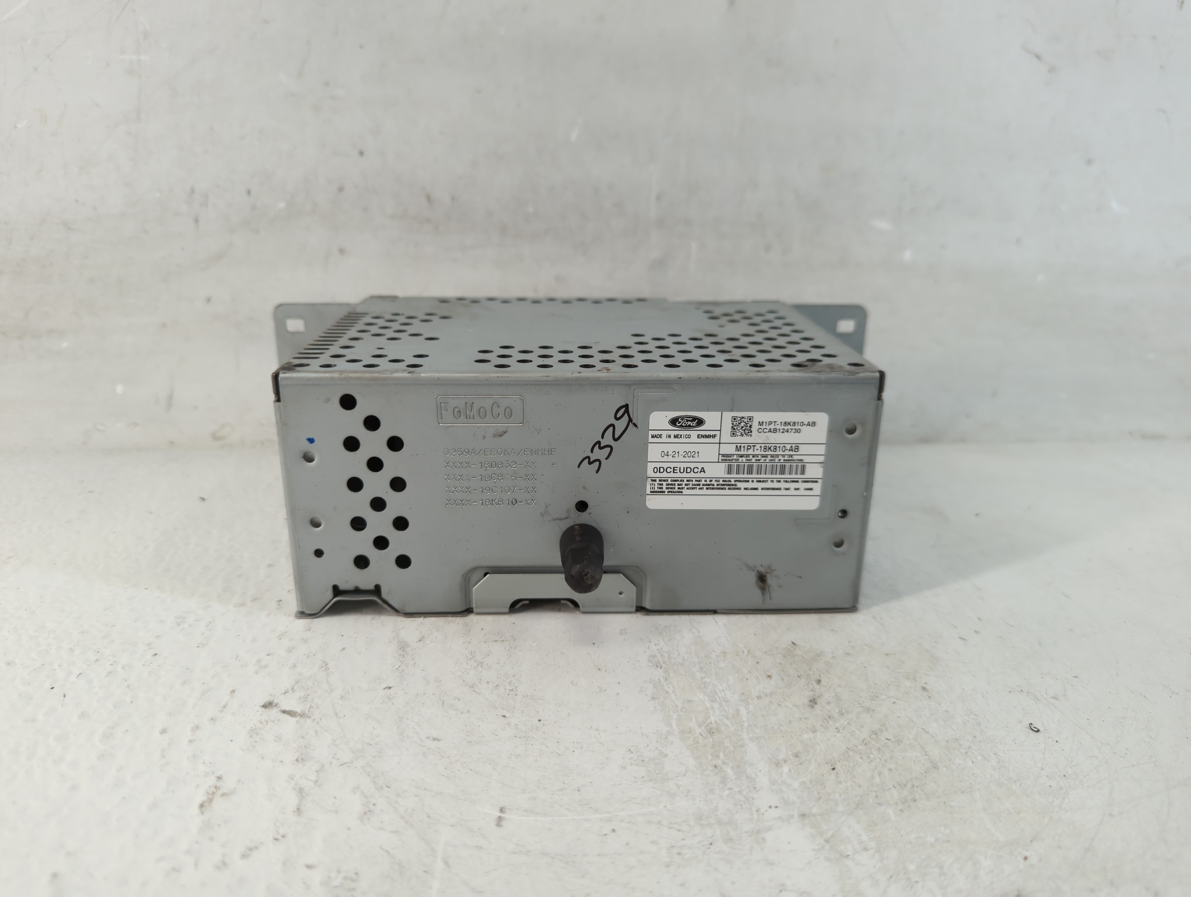 2021-2021 Ford Bronco Am Fm Cd Player Radio Receiver 1072279 - Oemusedautoparts1.com