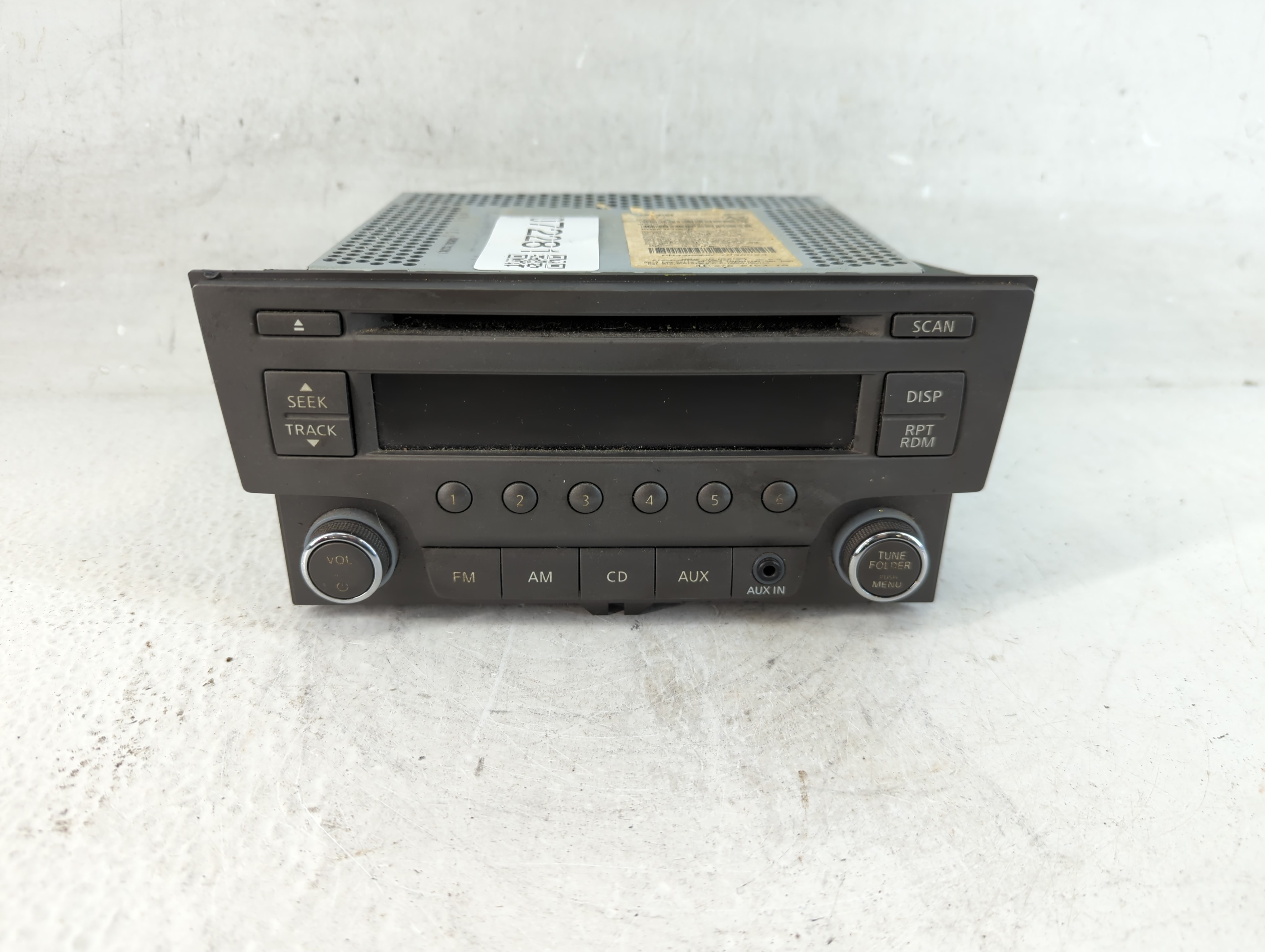2013-2014 Nissan Sentra Am Fm Cd Player Radio Receiver 1072281 - Oemusedautoparts1.com