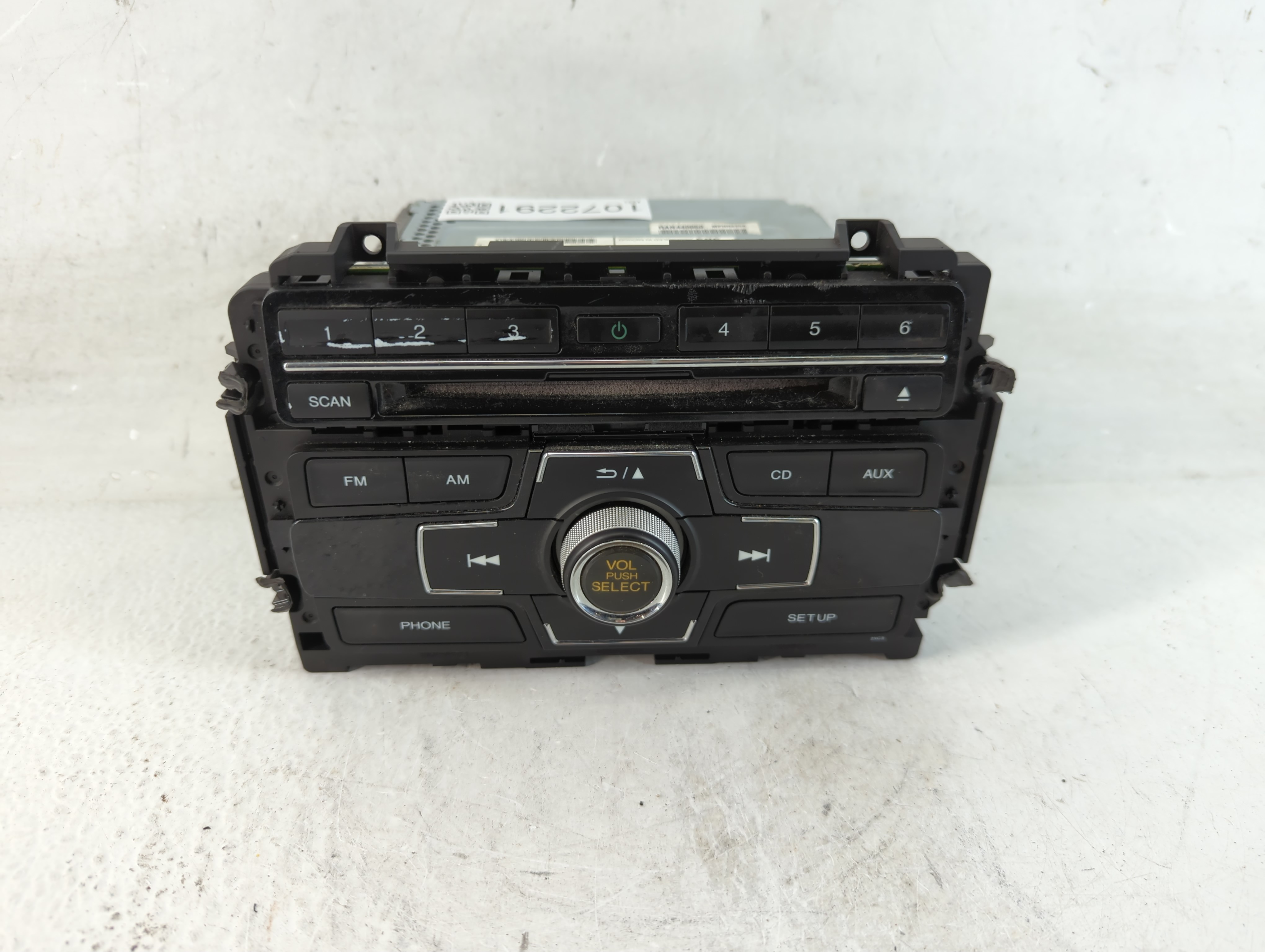 2014-2015 Honda Civic Am Fm Cd Player Radio Receiver 1072291 - Oemusedautoparts1.com