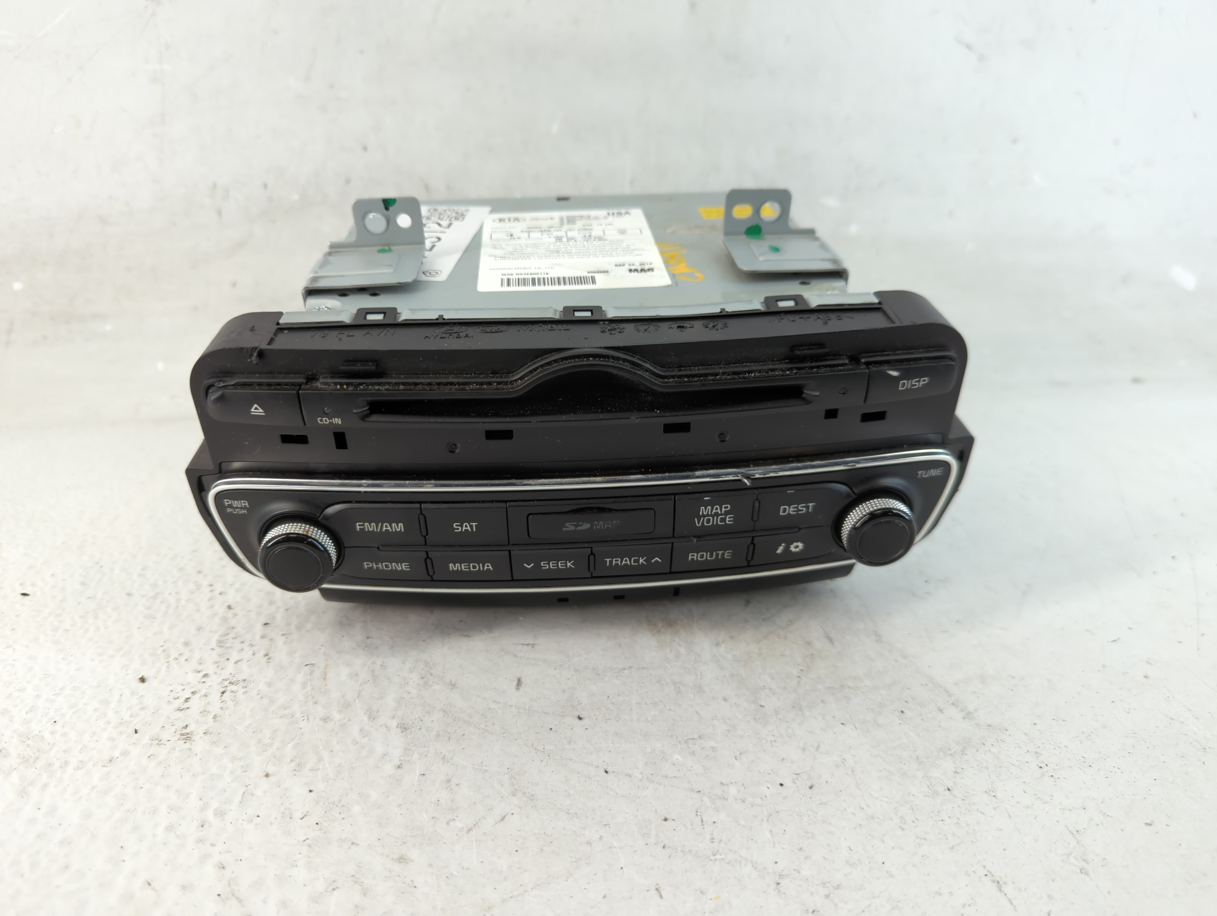 2014-2015 Kia Cadenza Am Fm Cd Player Radio Receiver 1072312 - Oemusedautoparts1.com