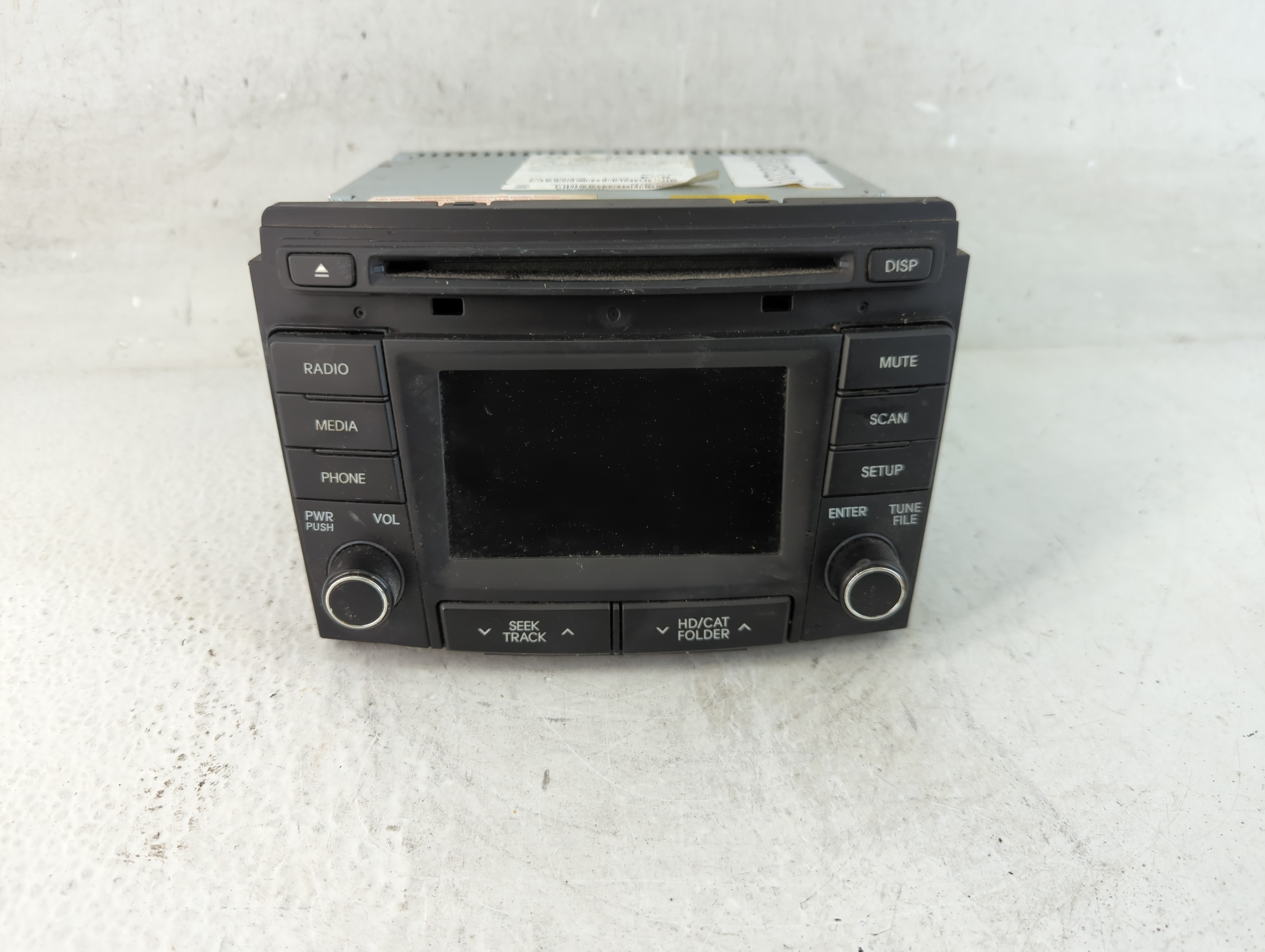 2014-2015 Hyundai Sonata Am Fm Cd Player Radio Receiver 1072320 - Oemusedautoparts1.com
