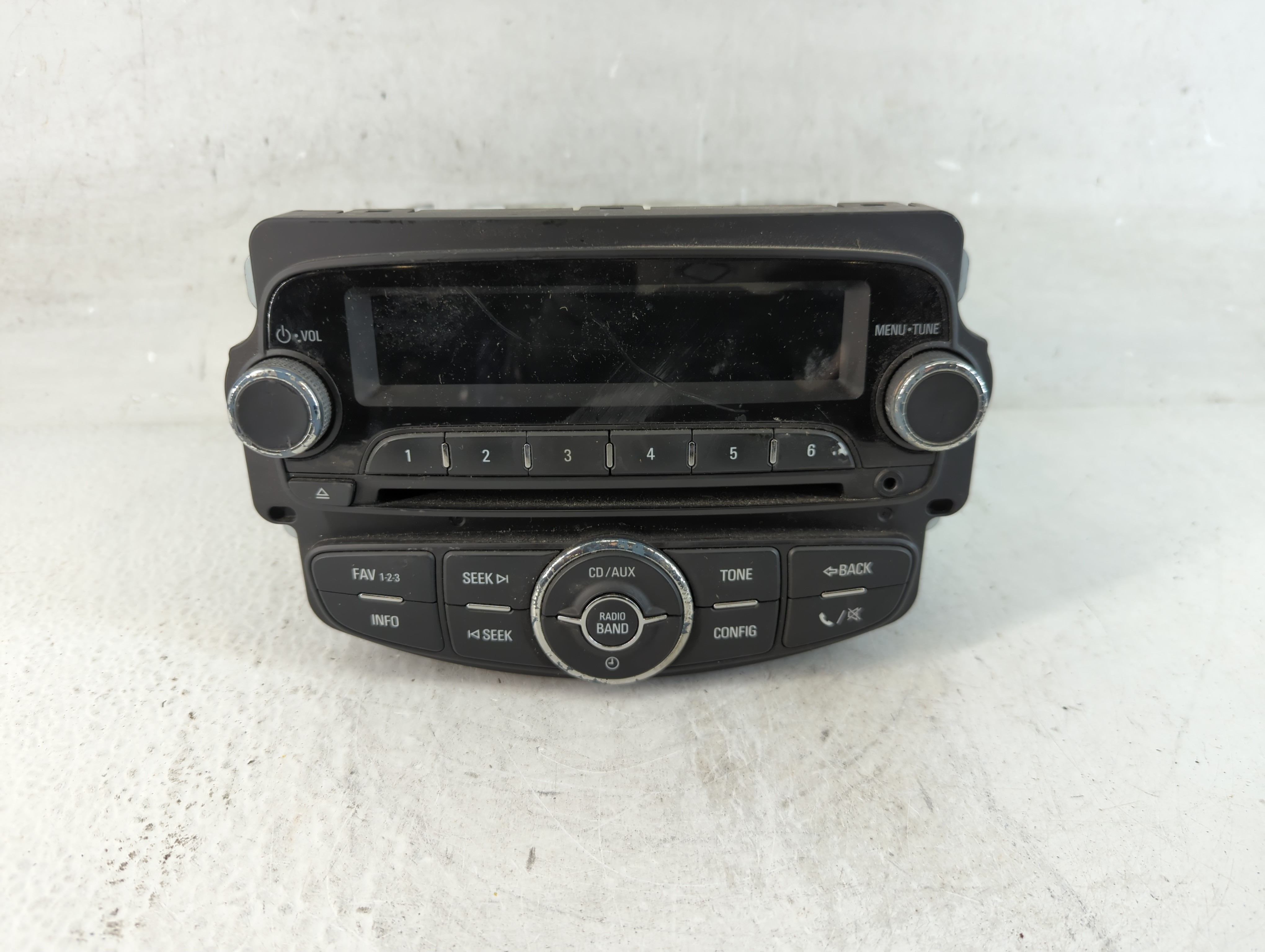 2013-2013 Chevrolet Sonic Am Fm Cd Player Radio Receiver 1072321 - Oemusedautoparts1.com