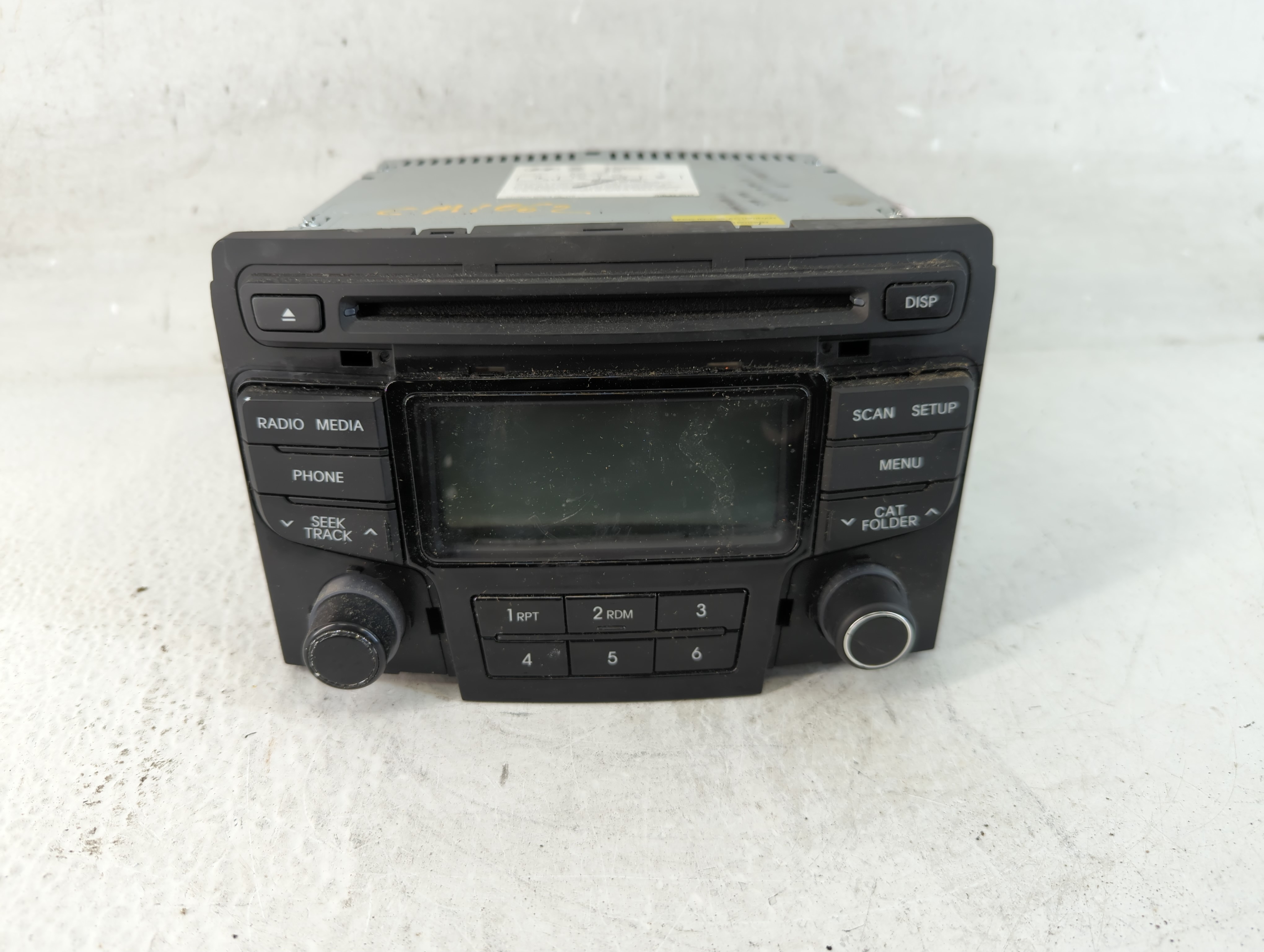 2013-2014 Hyundai Sonata Am Fm Cd Player Radio Receiver 1072339 - Oemusedautoparts1.com