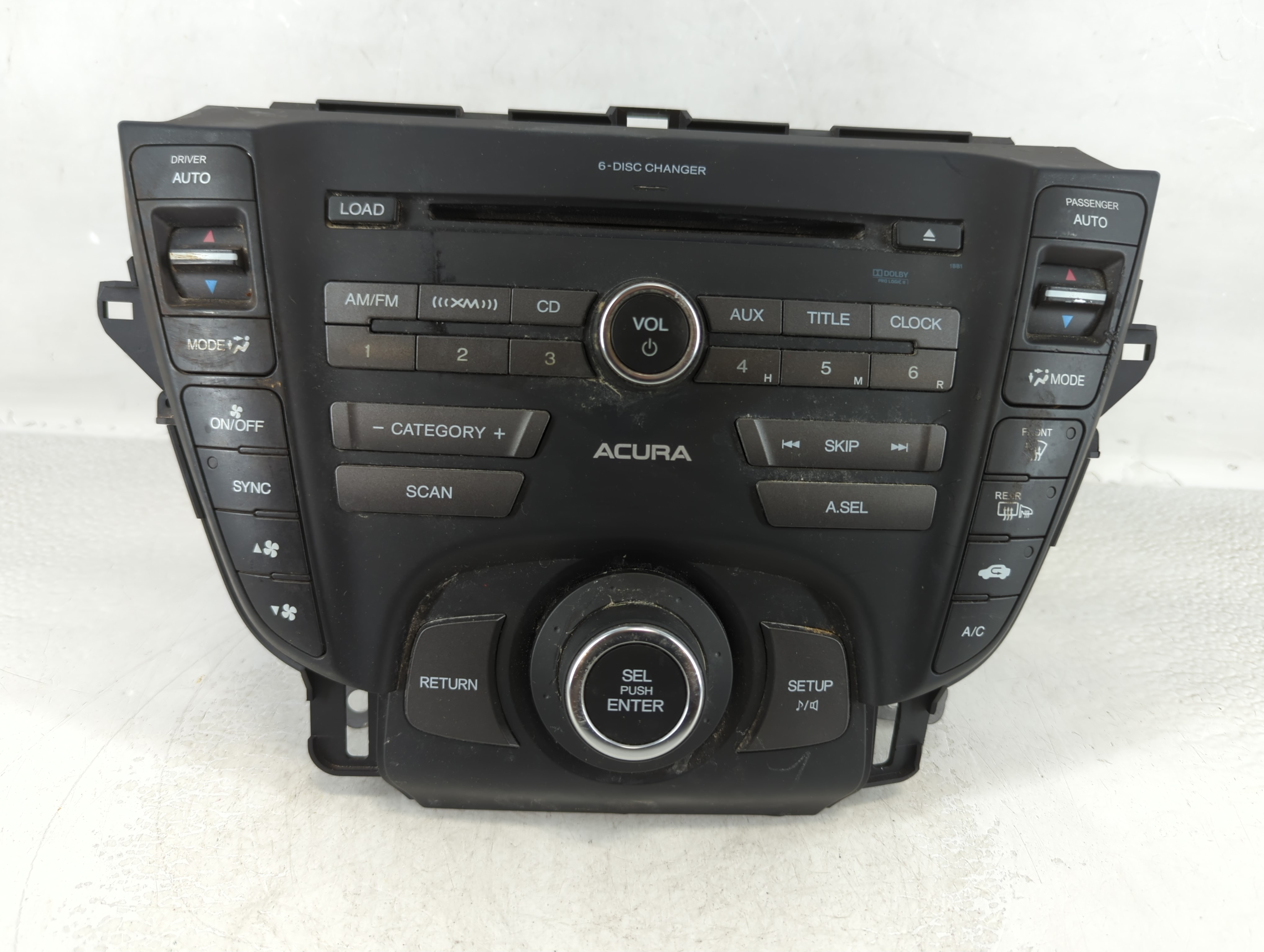 2009-2014 Acura Tl Am Fm Cd Player Radio Receiver 1072355 - Oemusedautoparts1.com