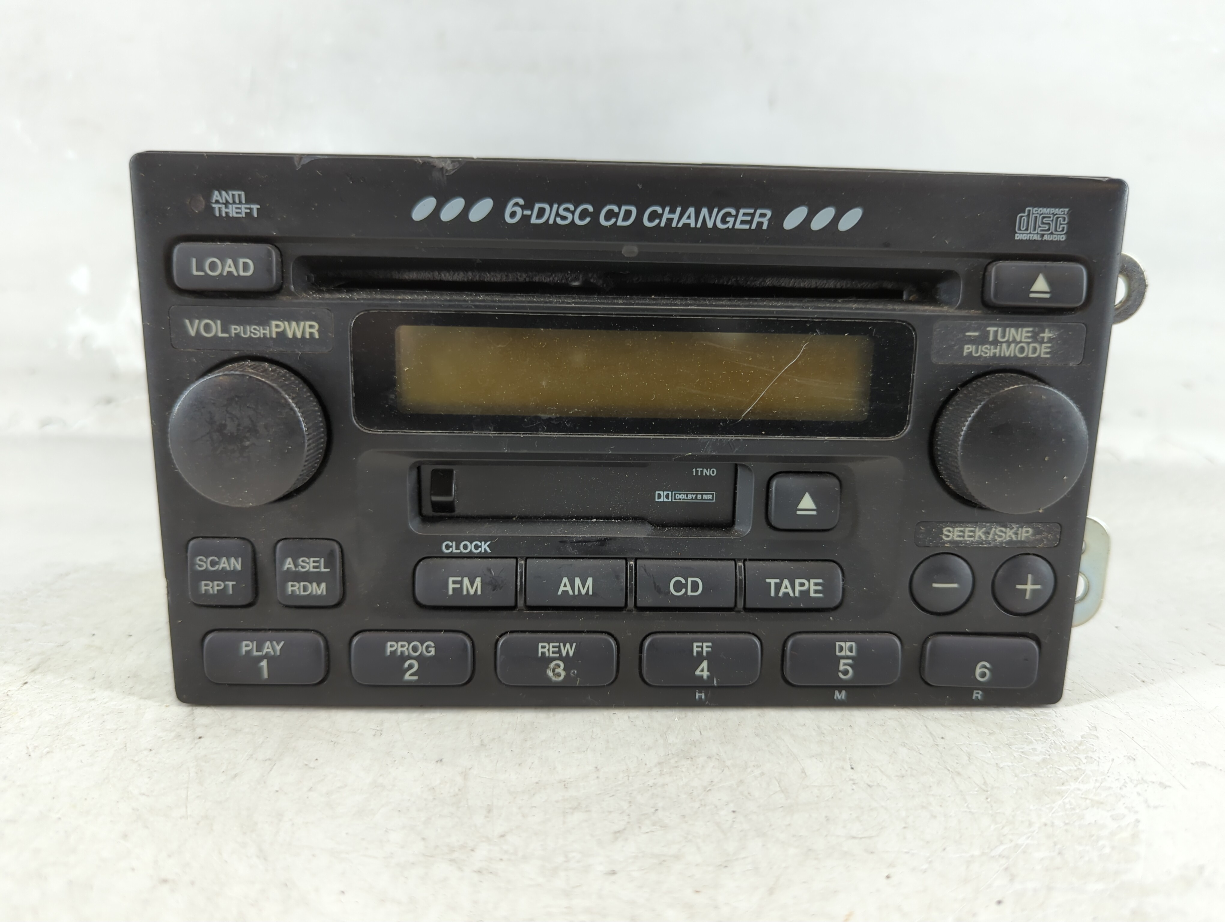 2002-2004 Honda Cr-v Am Fm Cd Player Radio Receiver 1072359 - Oemusedautoparts1.com