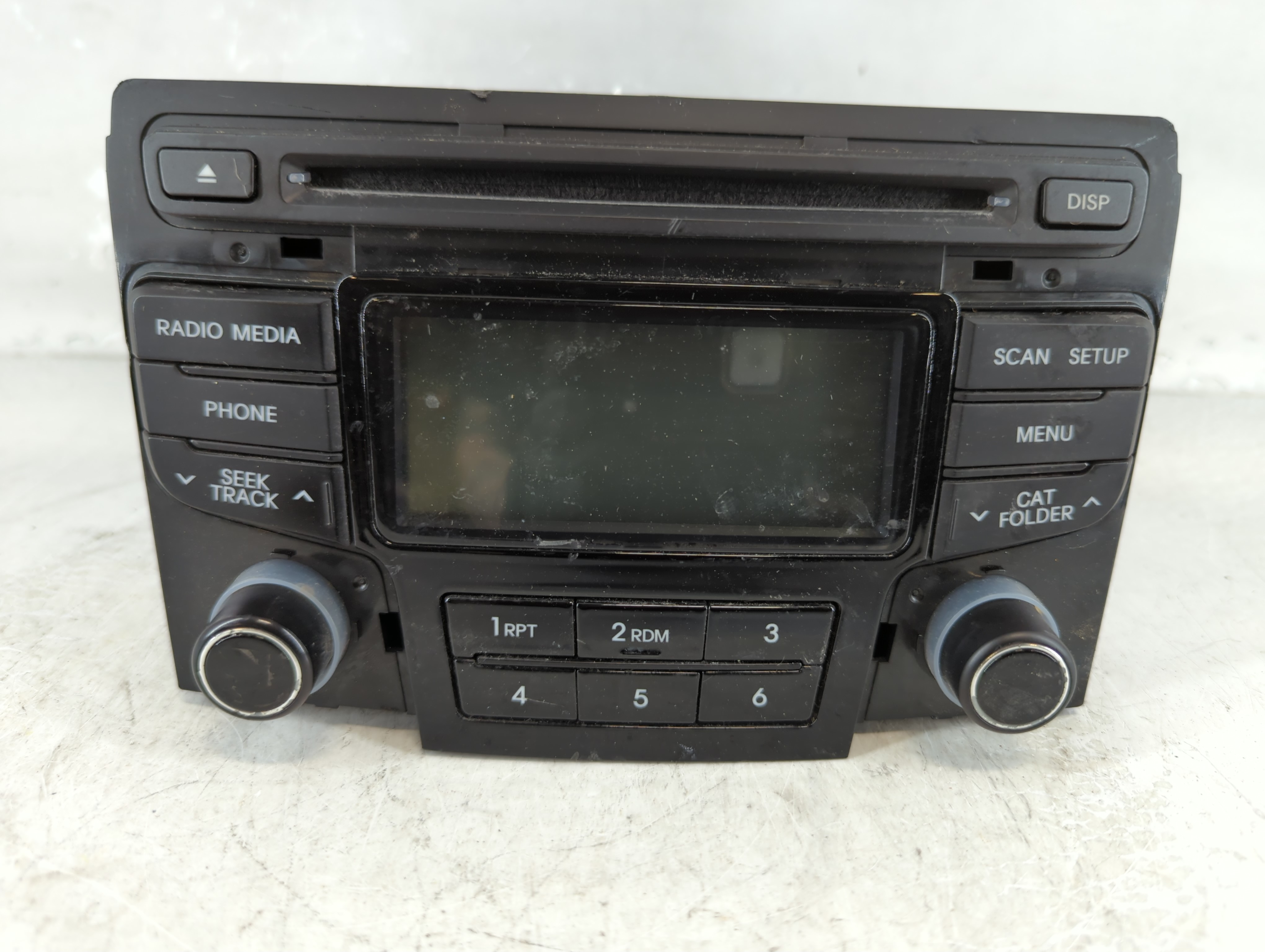 2013-2014 Hyundai Sonata Am Fm Cd Player Radio Receiver 1072378 - Oemusedautoparts1.com