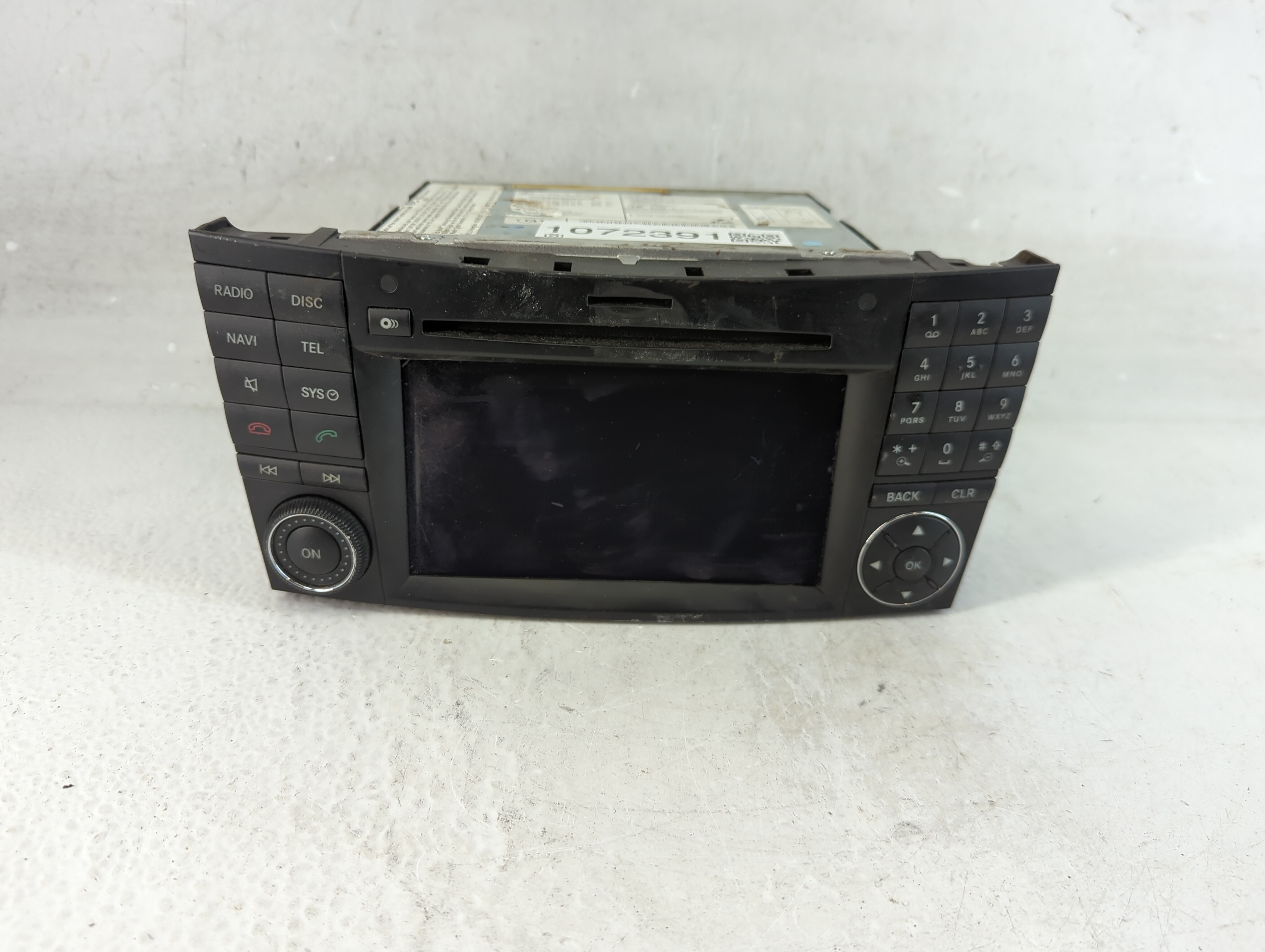 2007-2009 Mercedes-benz E350 Am Fm Cd Player Radio Receiver 1072391 - Oemusedautoparts1.com