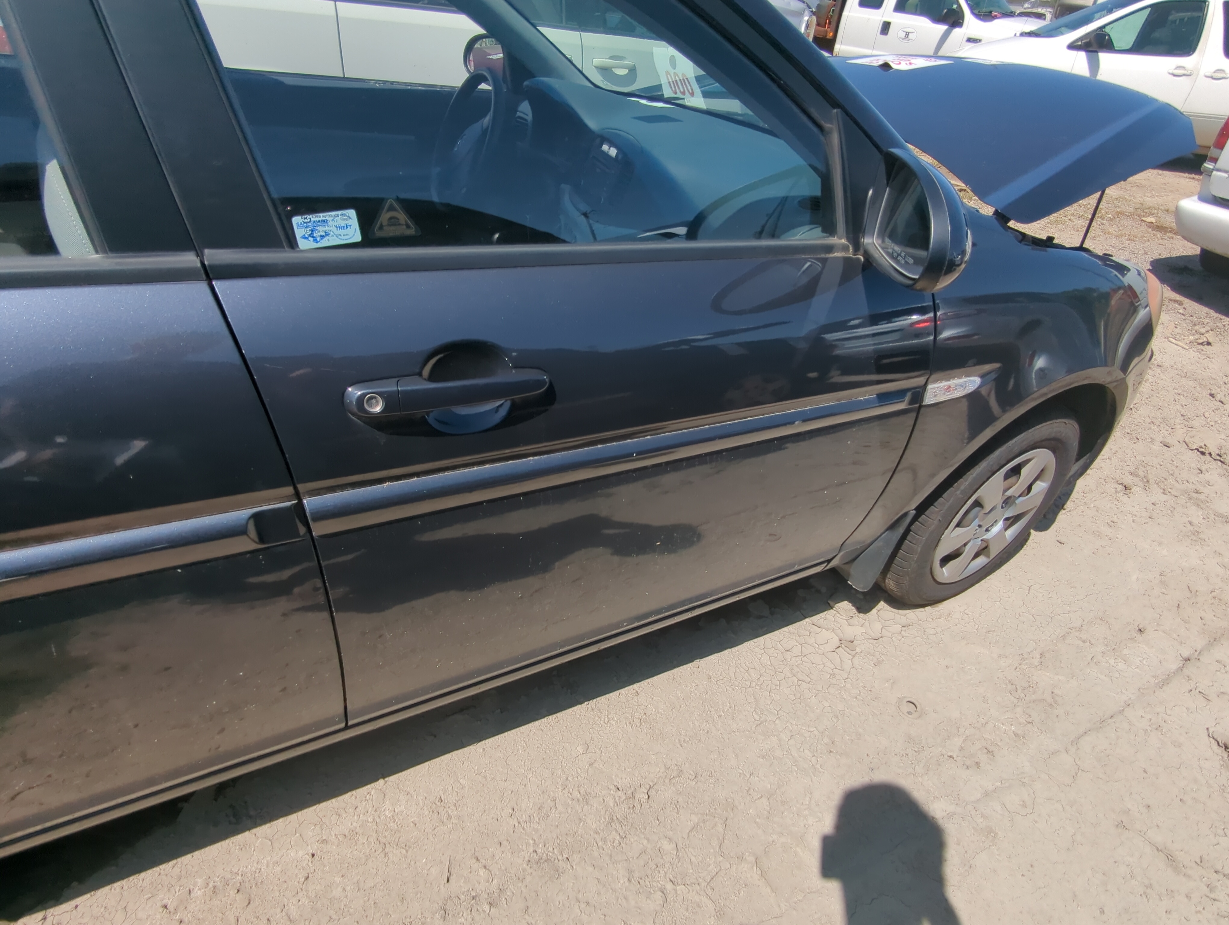 2006-2011 Hyundai Accent Passenger Front Door Oem 1072860 - Oemusedautoparts1.com