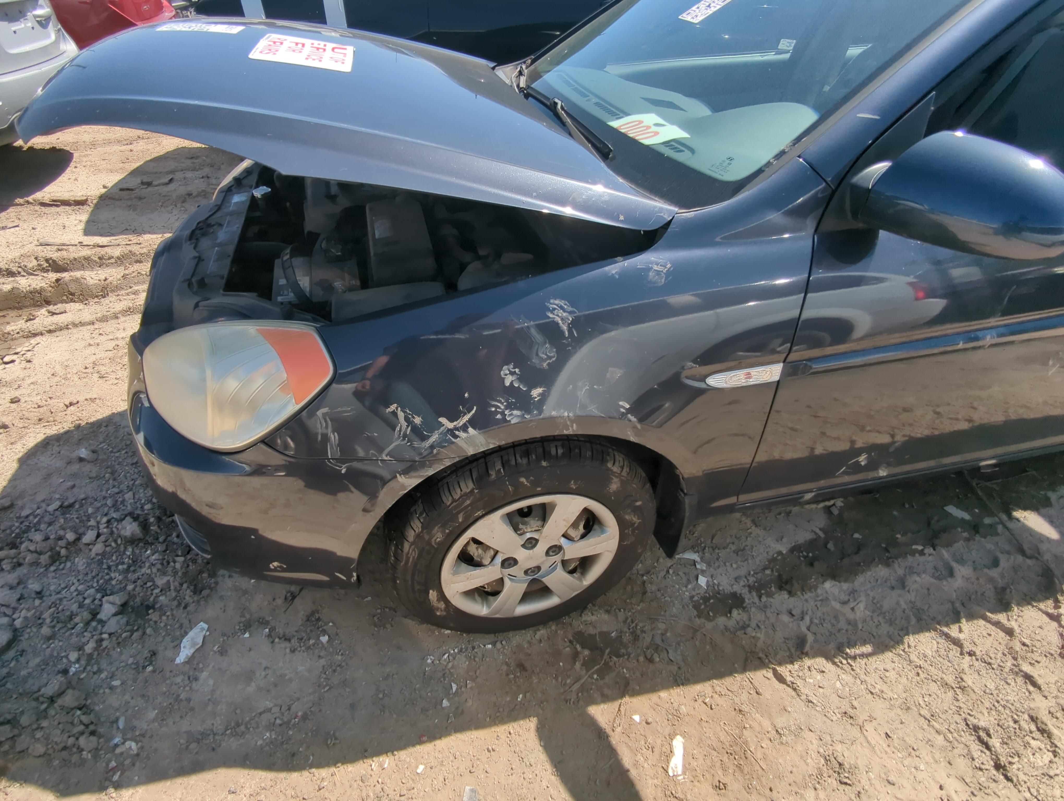 Picture of 2006-2011 Hyundai Accent Driver Fender 1072976