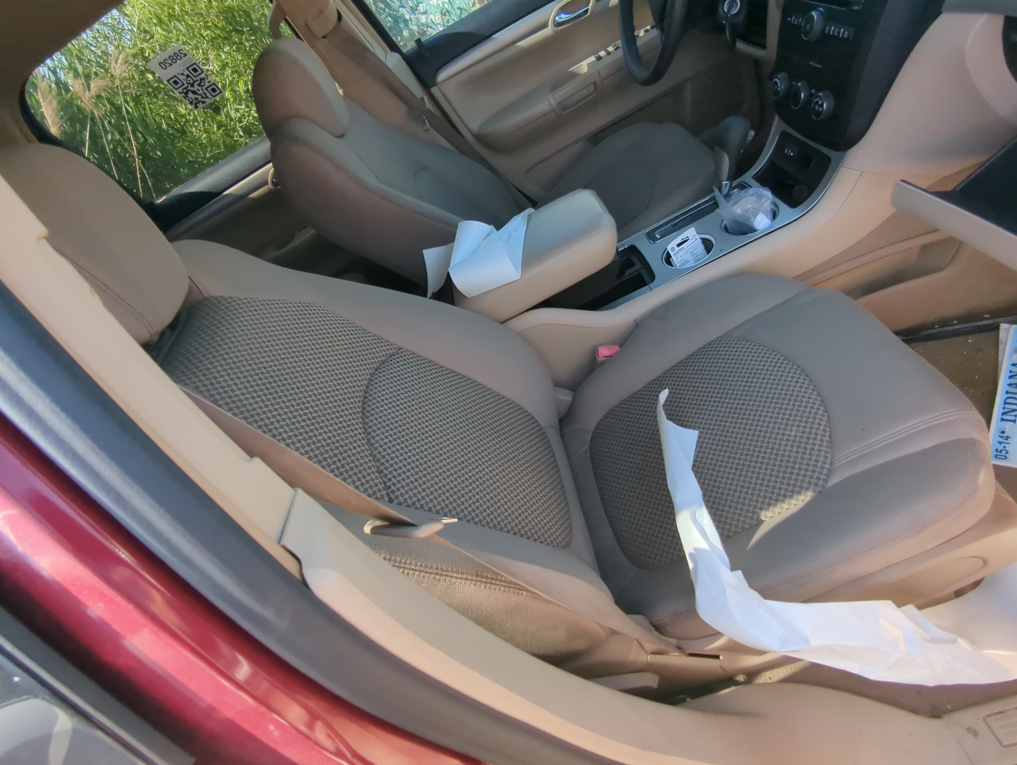 Picture of 2007 Saturn Outlook Passenger Front Seat Oem 1073160