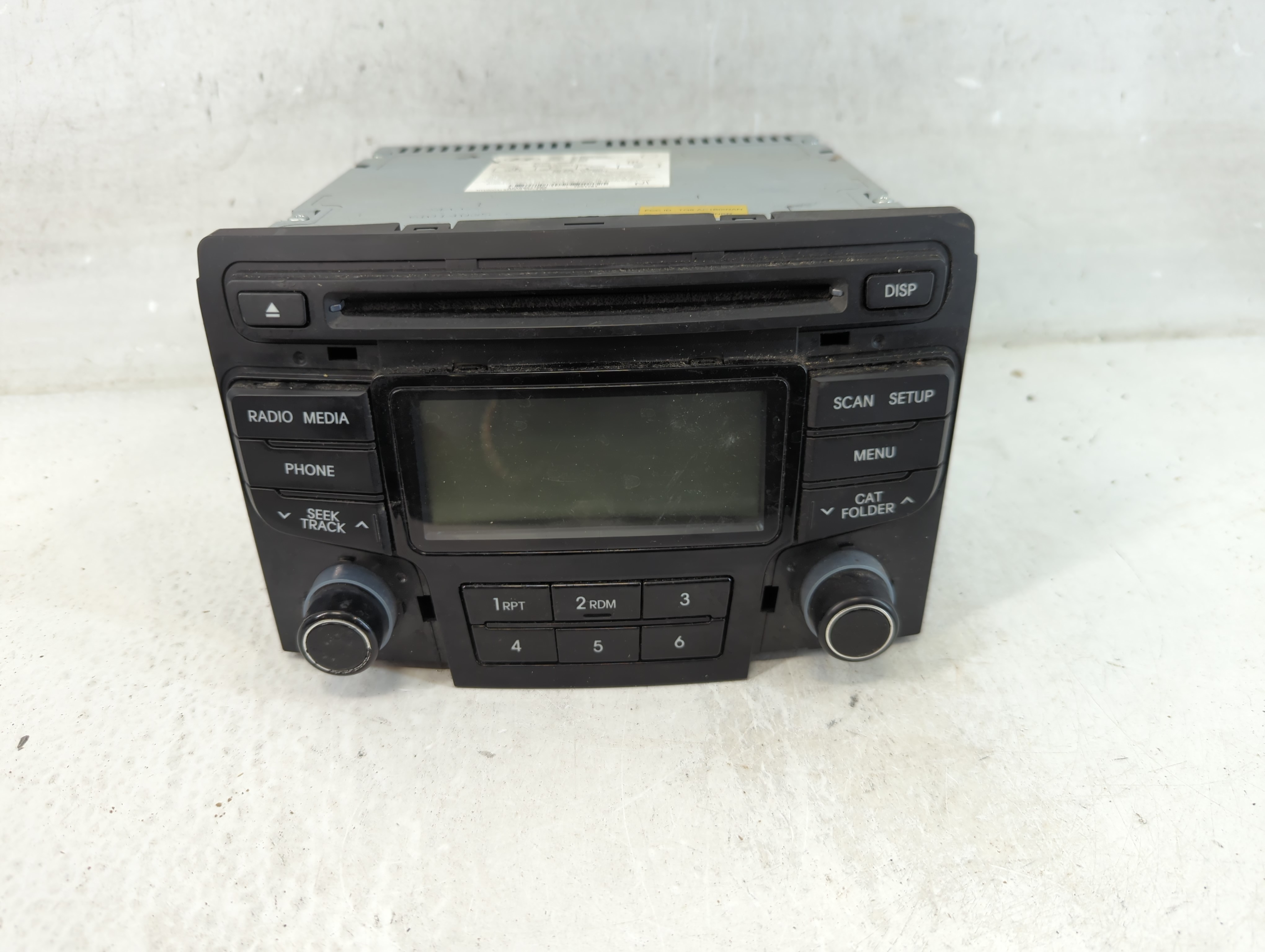 Hyundai Sonata Sonata Am Fm Cd Player Radio Receiver 1073399 - Oemusedautoparts1.com