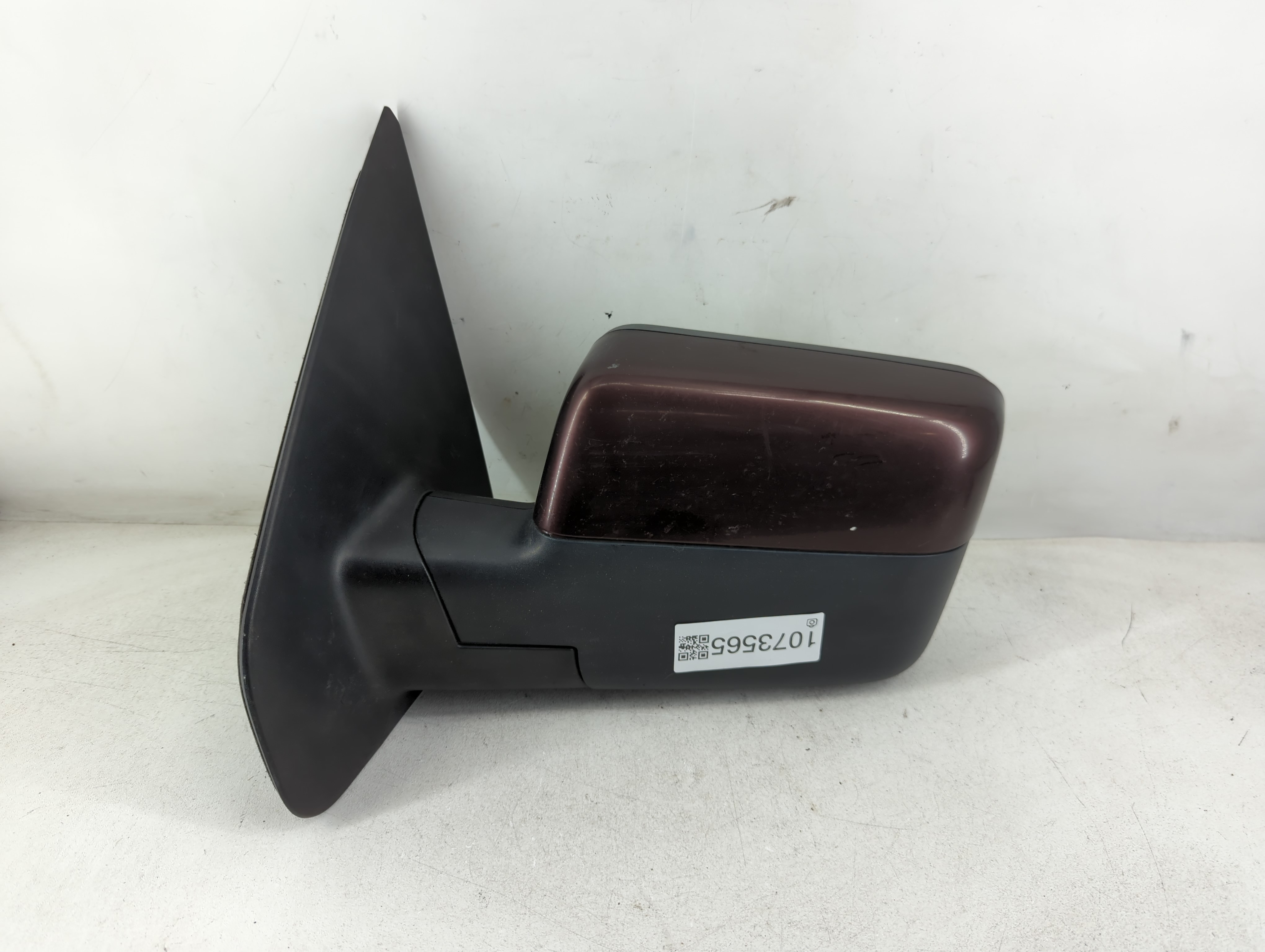 2007-2008 Ford F-150 Driver Left Side View Power Door Mirror Red 1073565 - Oemusedautoparts1.com