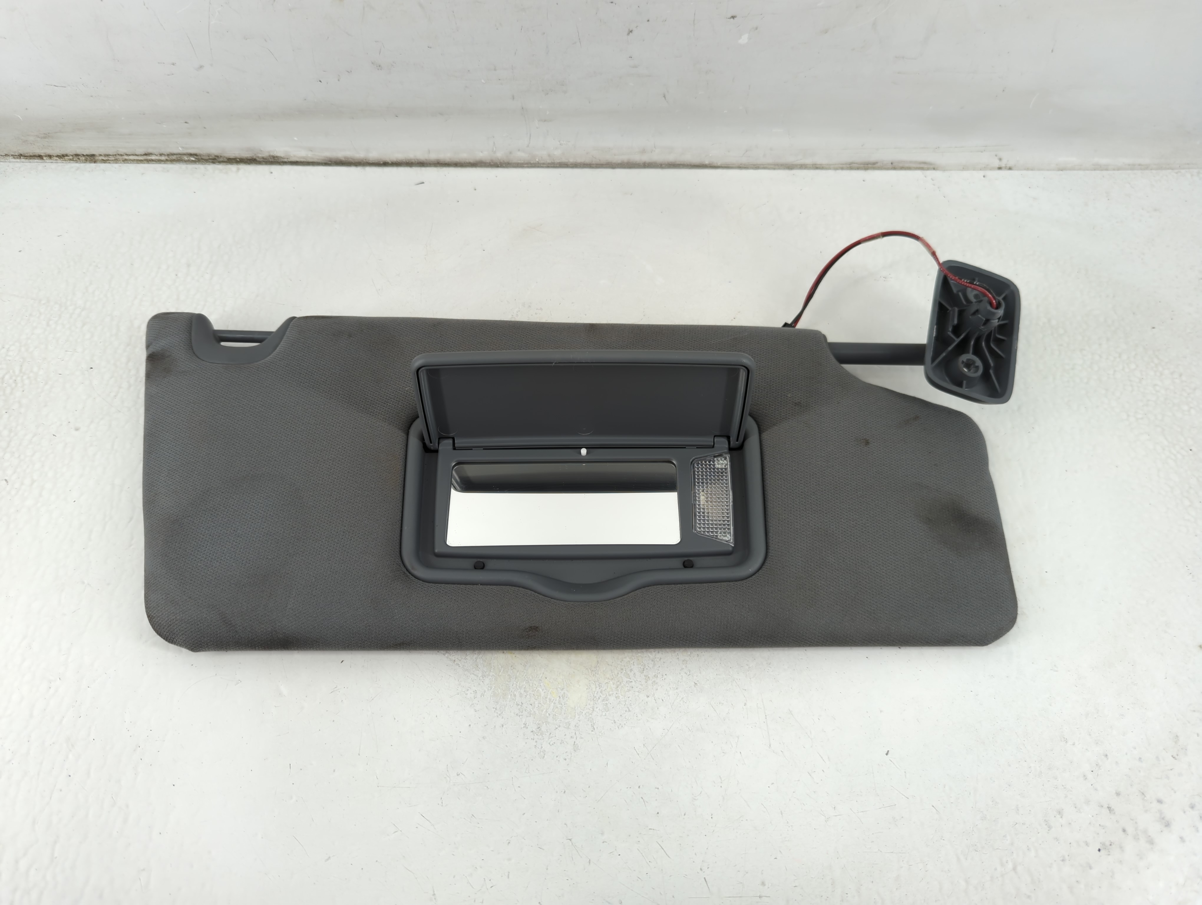 2011-2014 Ford F-150 Passenger Sun Visor Mirror Right Sunvisor Dark Gray 1073810 - Oemusedautoparts1.com