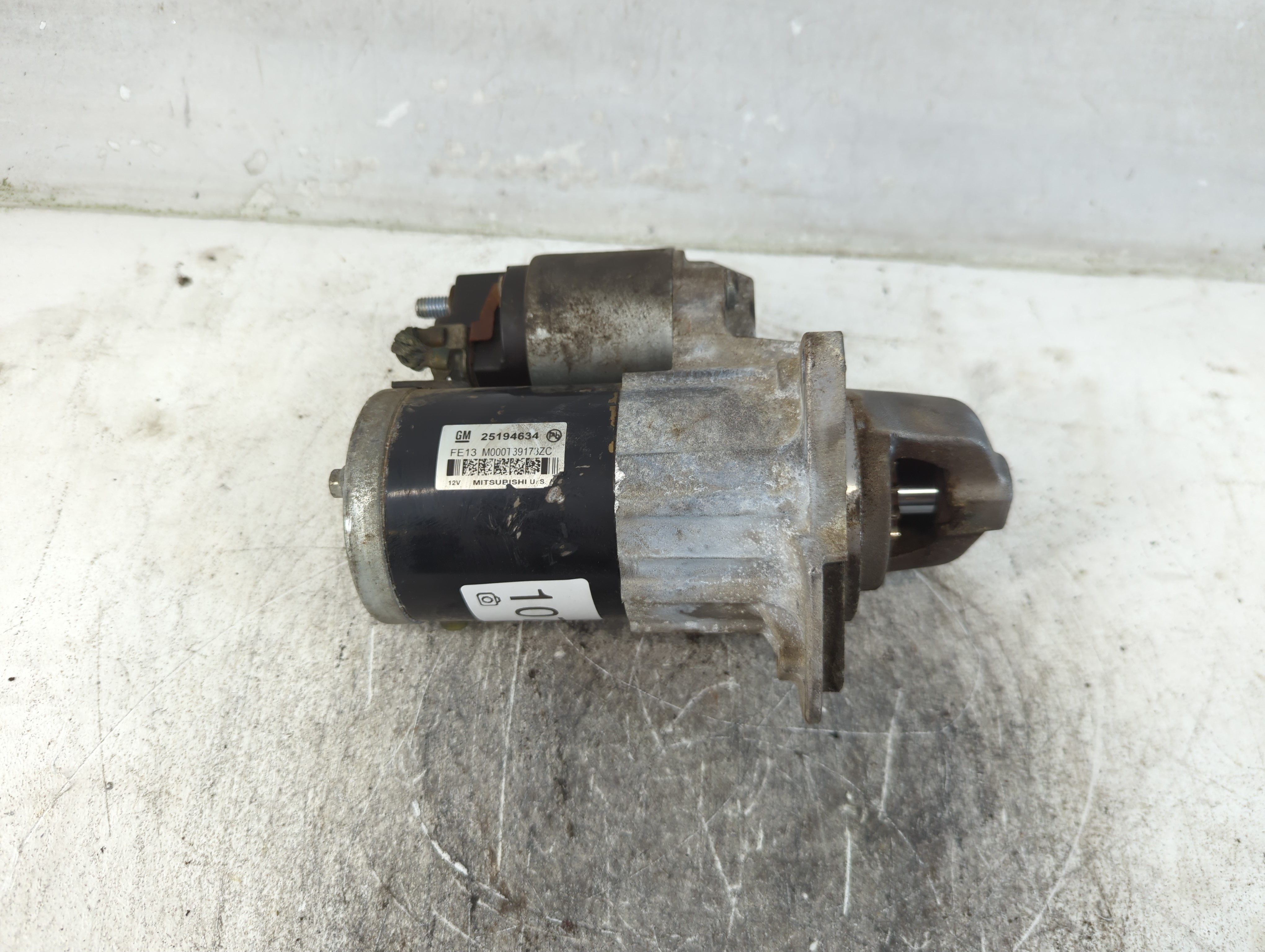 2011-2016 Chevrolet Cruze Car Starter Motor Solenoid Oem 1073916 - Oemusedautoparts1.com